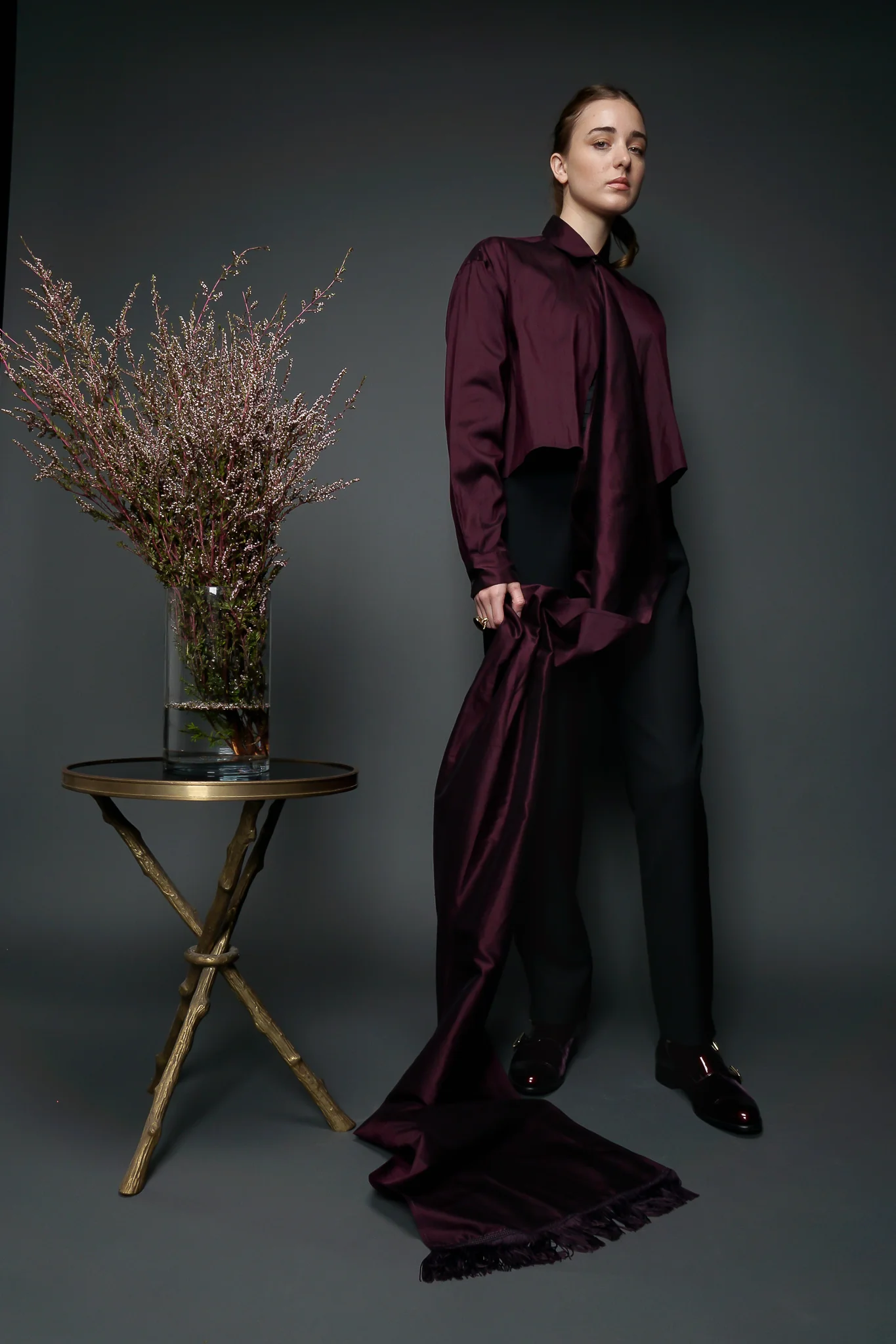 Silk Scarf Shirt - Image 4