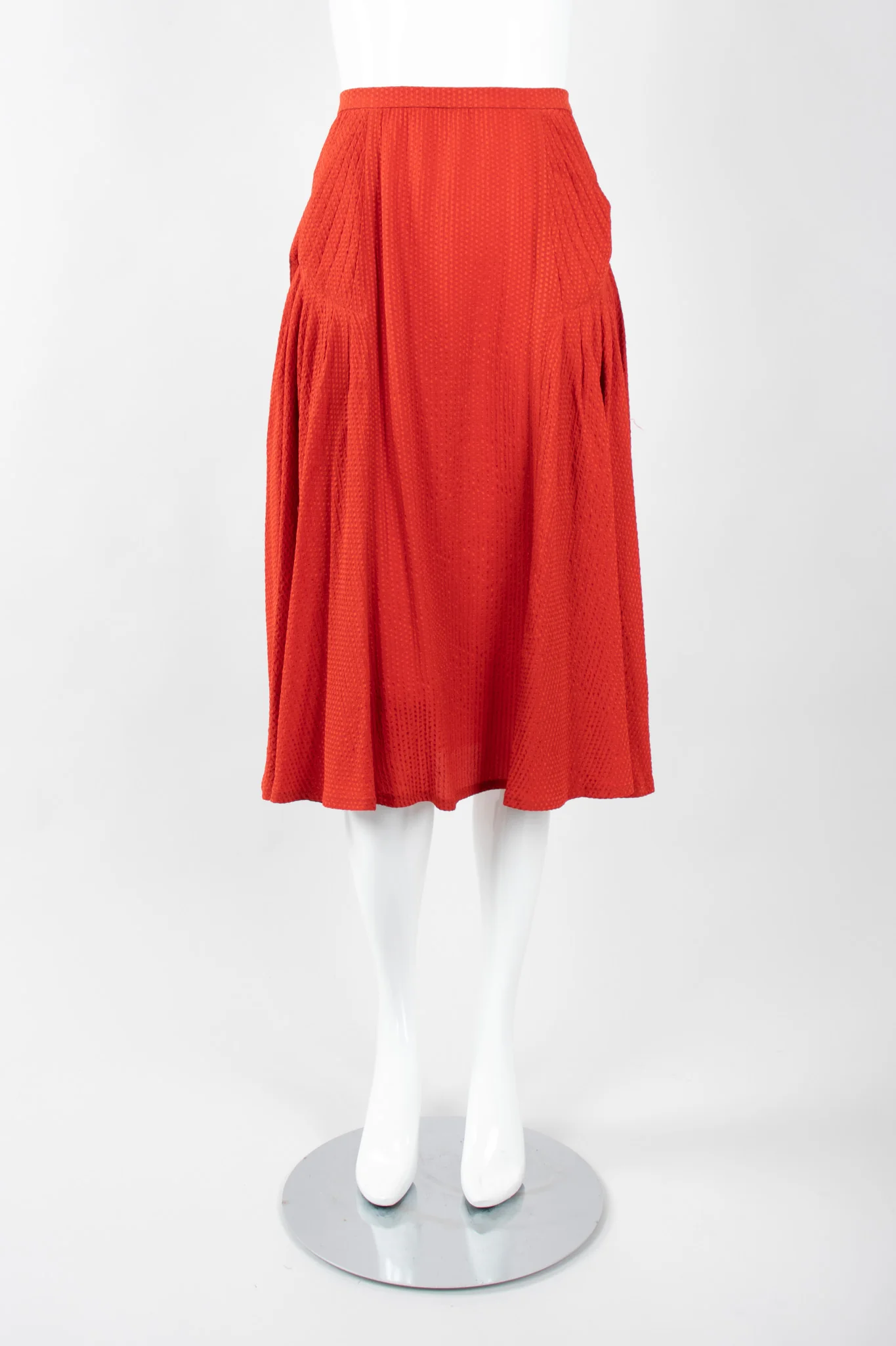 Silk Seersucker Tie Top & Skirt Set - Image 13