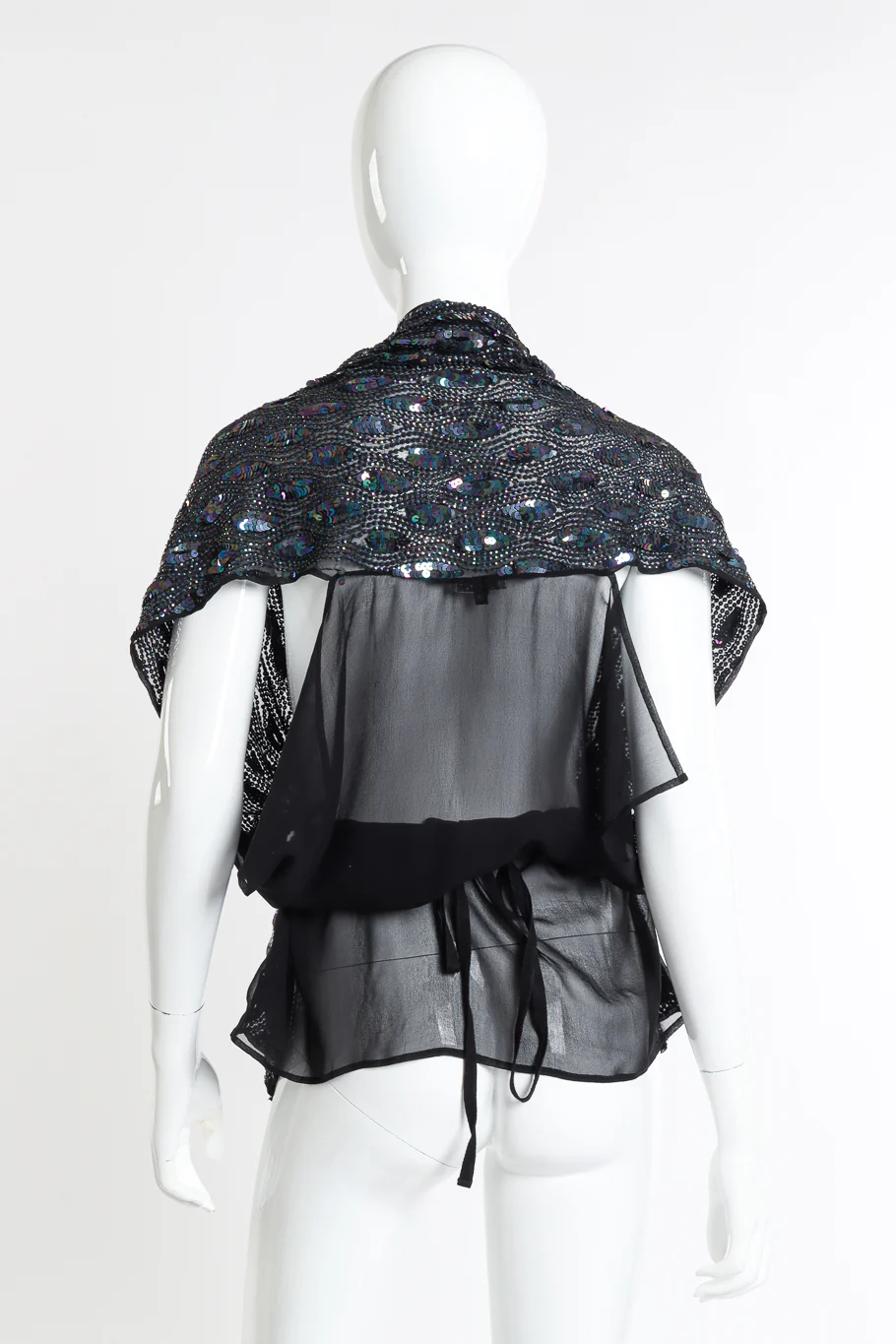 Silk Sequin Top - Image 3