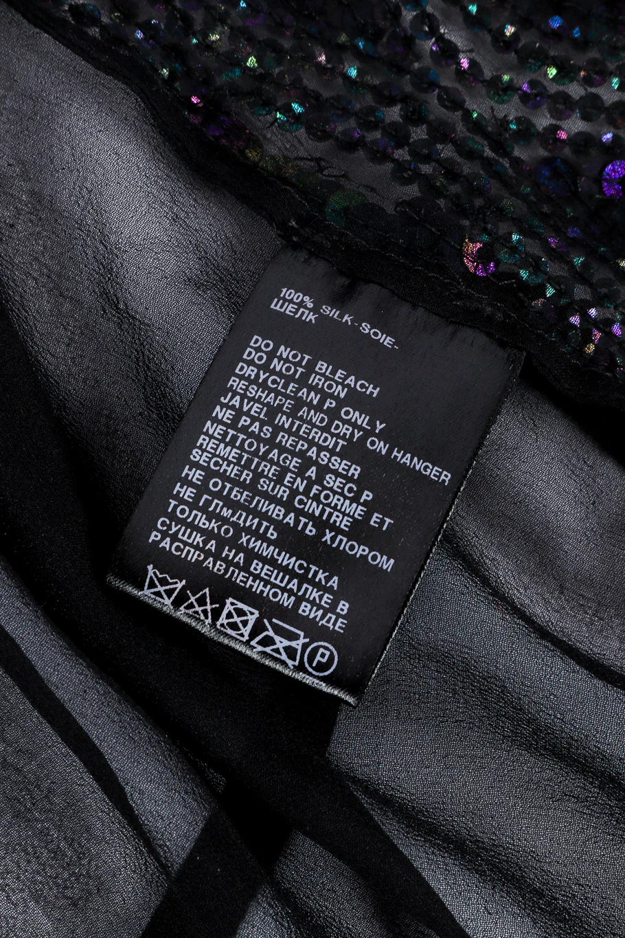 Silk Sequin Top - Image 7