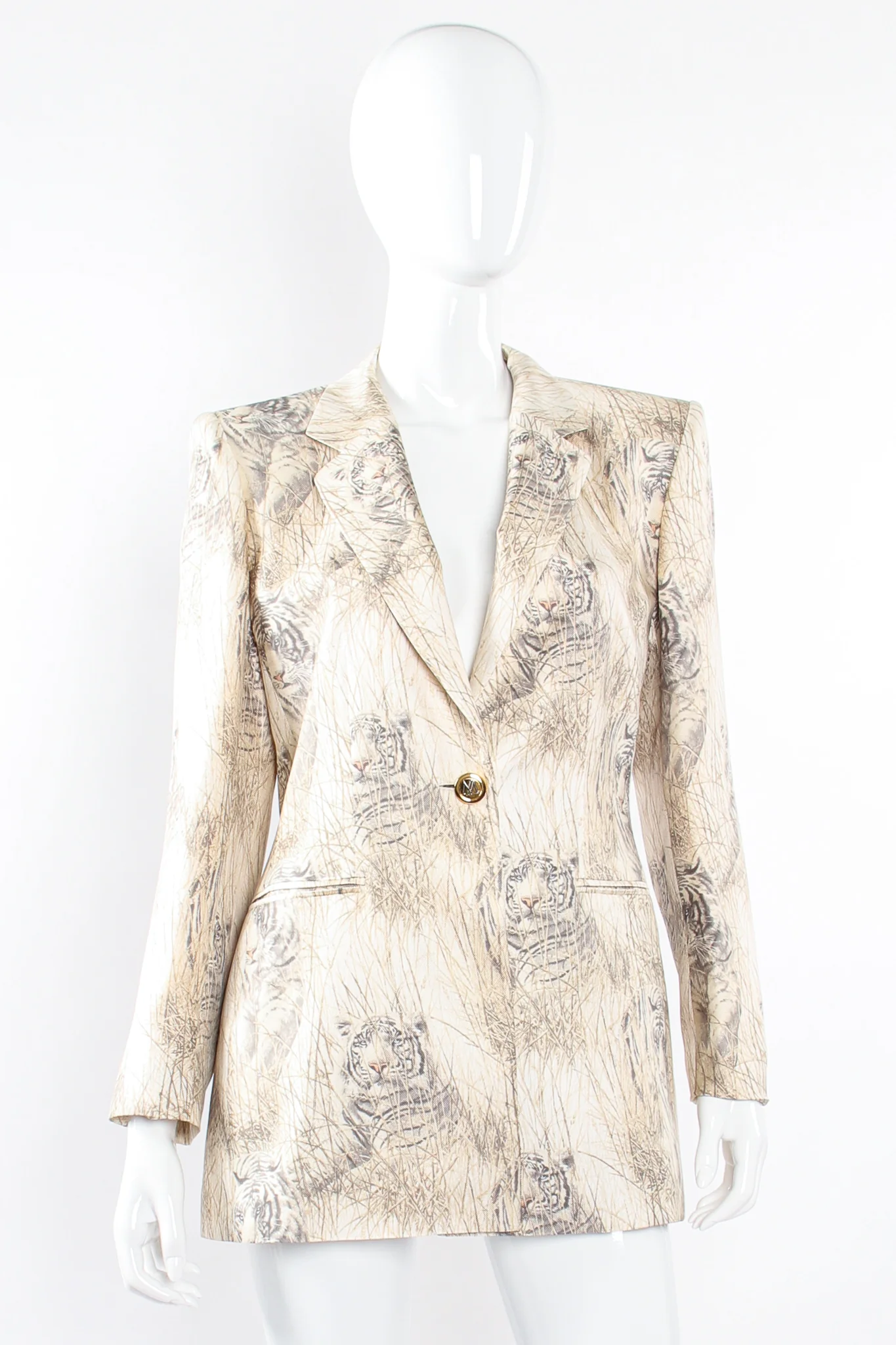 Silk Snow Tiger Jacket - Image 4