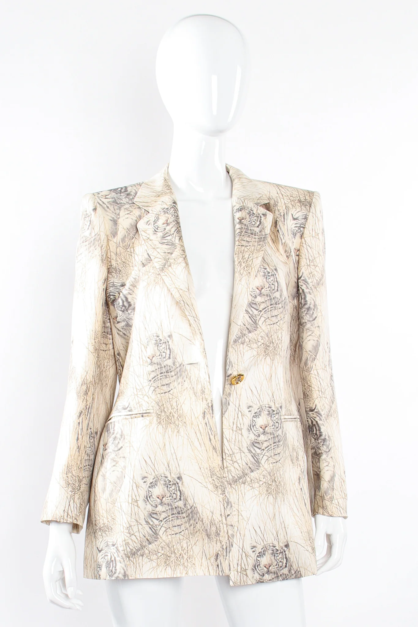 Silk Snow Tiger Jacket - Image 5
