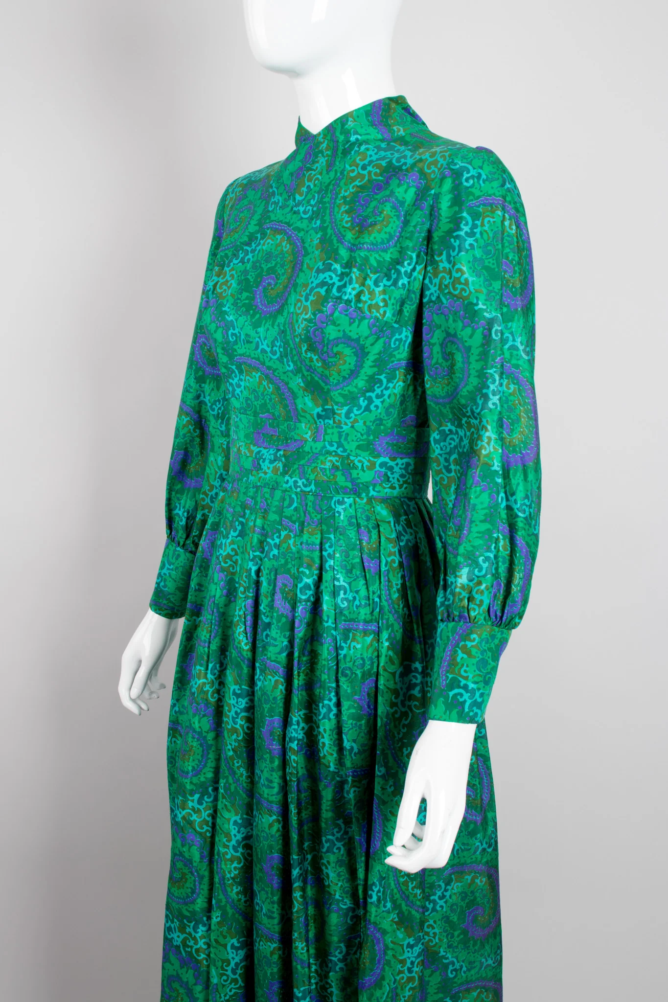 Silk Swirl Dress - Image 8
