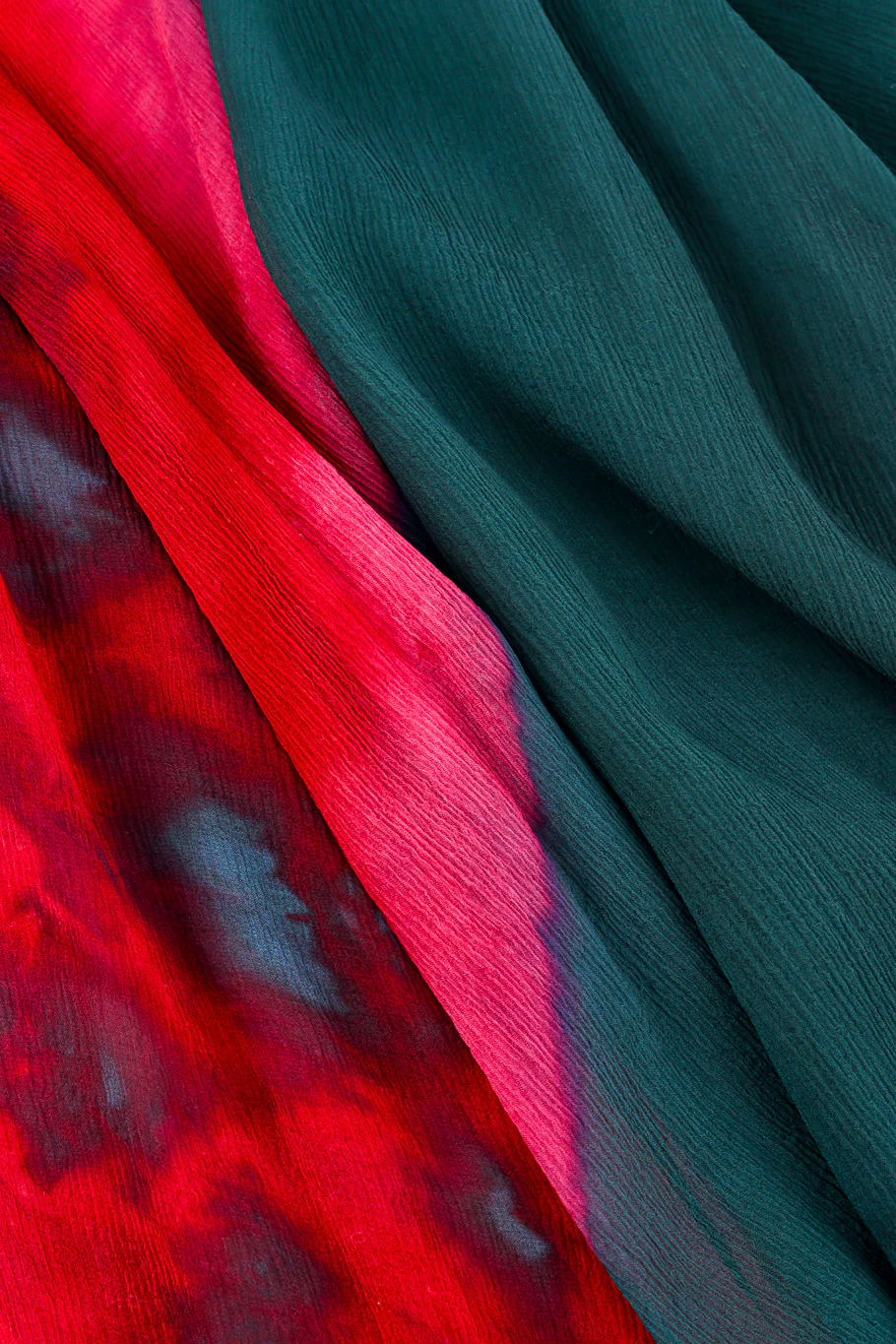 Silk Tie Dye Dress - Image 9