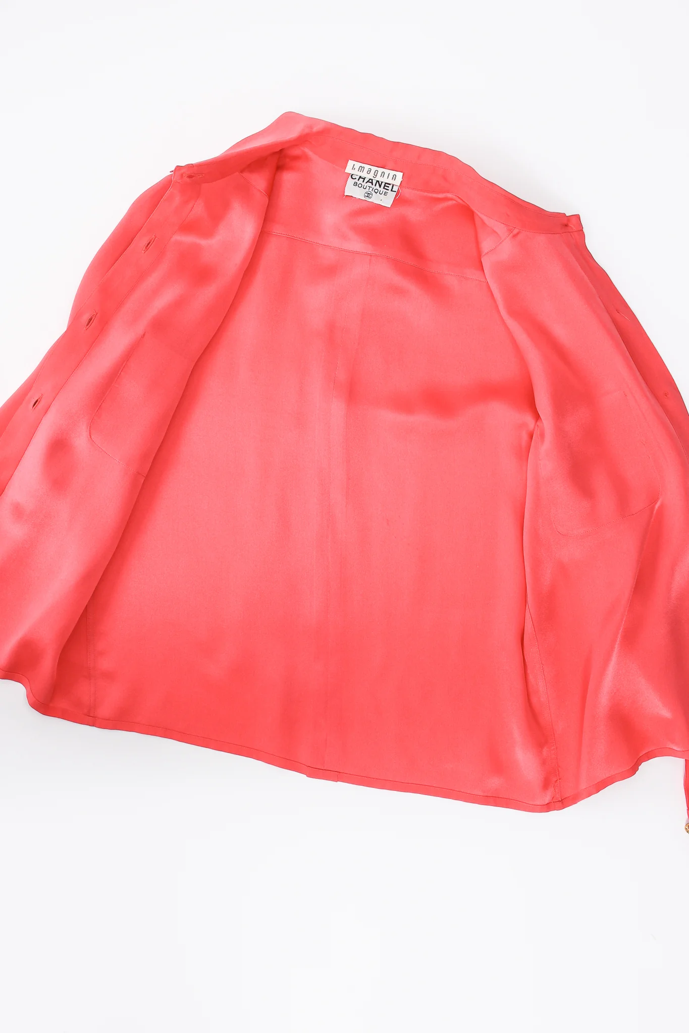 Silk Tie Neck Shirt - Image 15