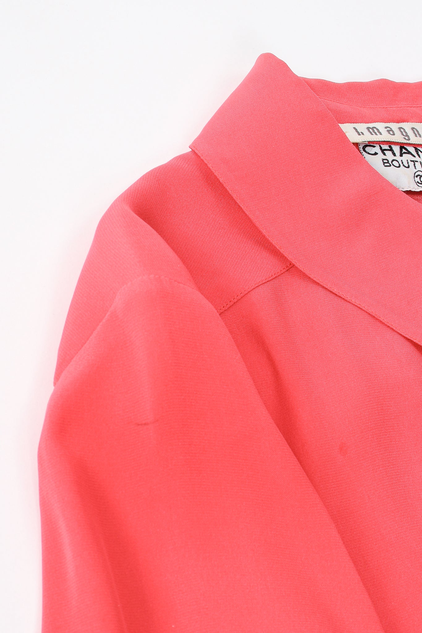 Silk Tie Neck Shirt - Image 19