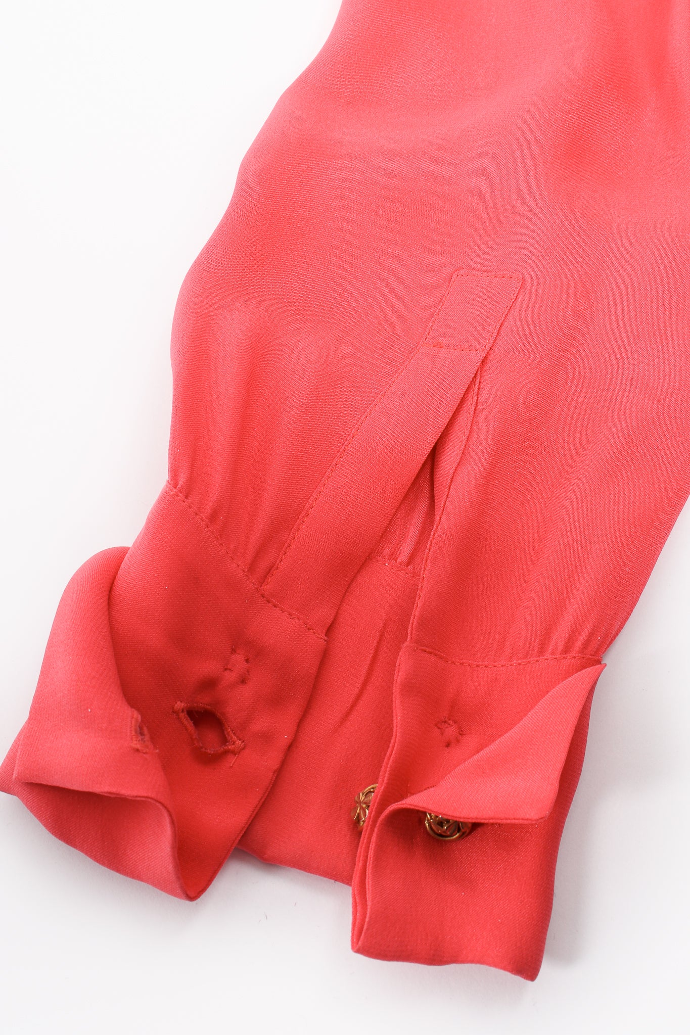 Silk Tie Neck Shirt - Image 20