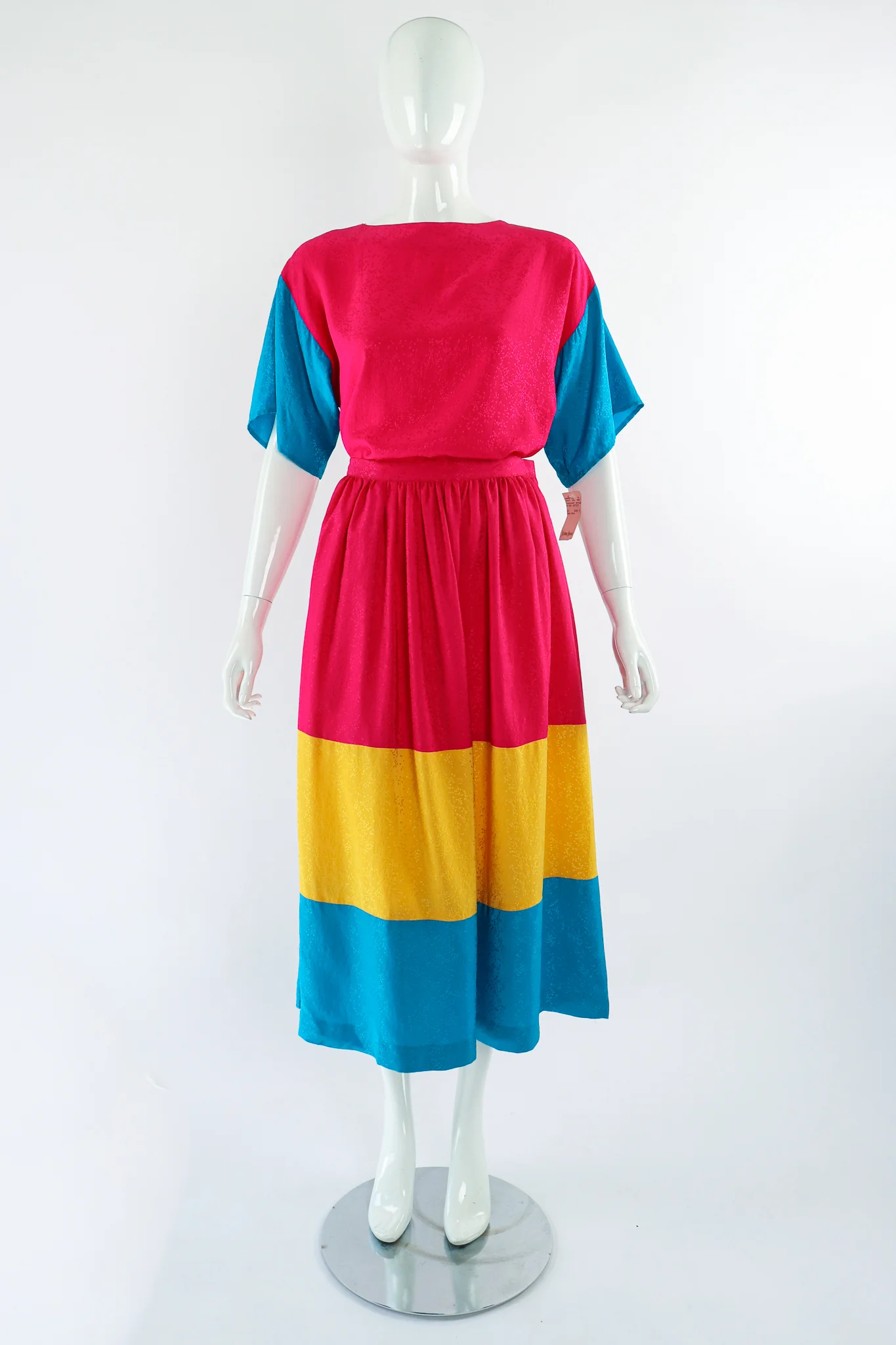 Silk Tiered Top & Skirt Set - Image 10