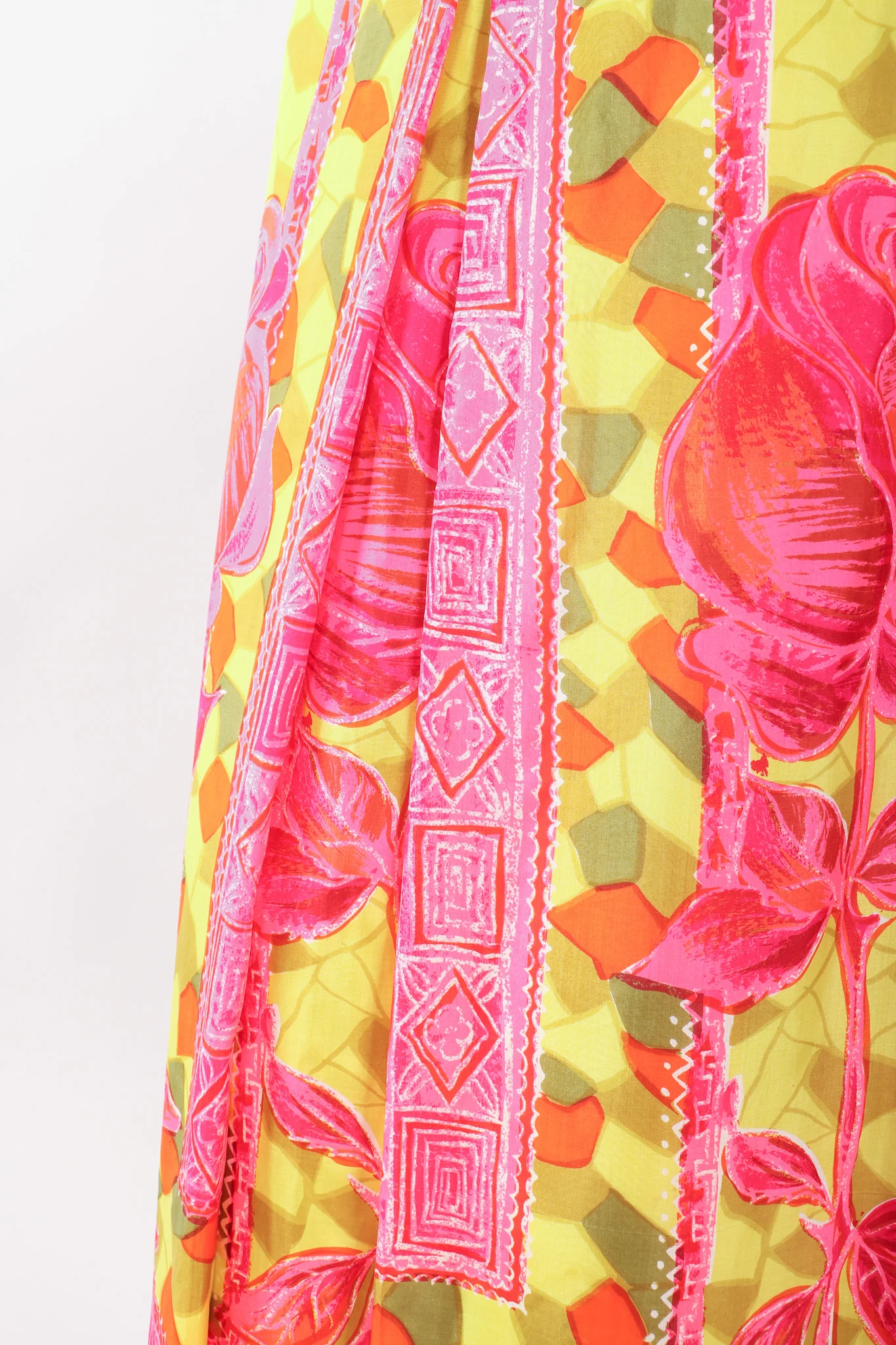 Silk Tiki Rose Top & Skirt Set - Image 16