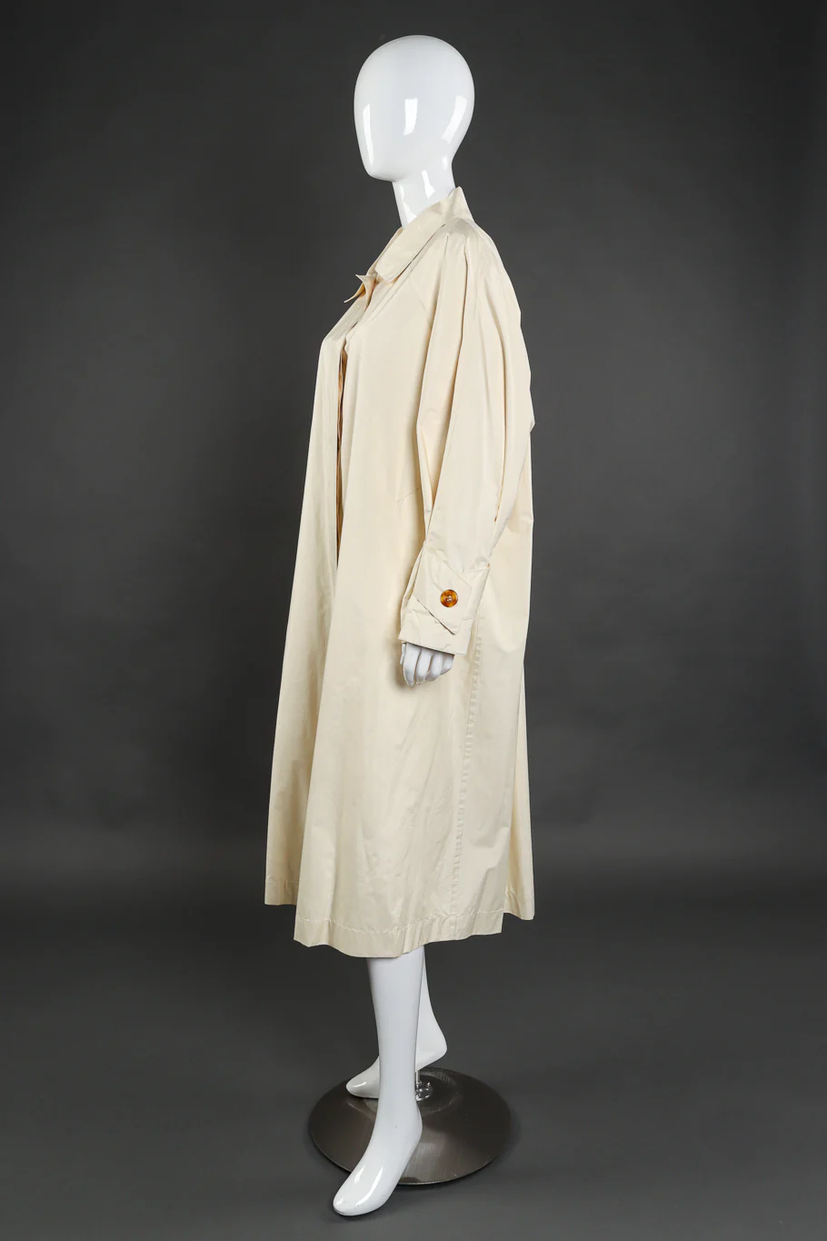 Silk Trench Coat - Image 2