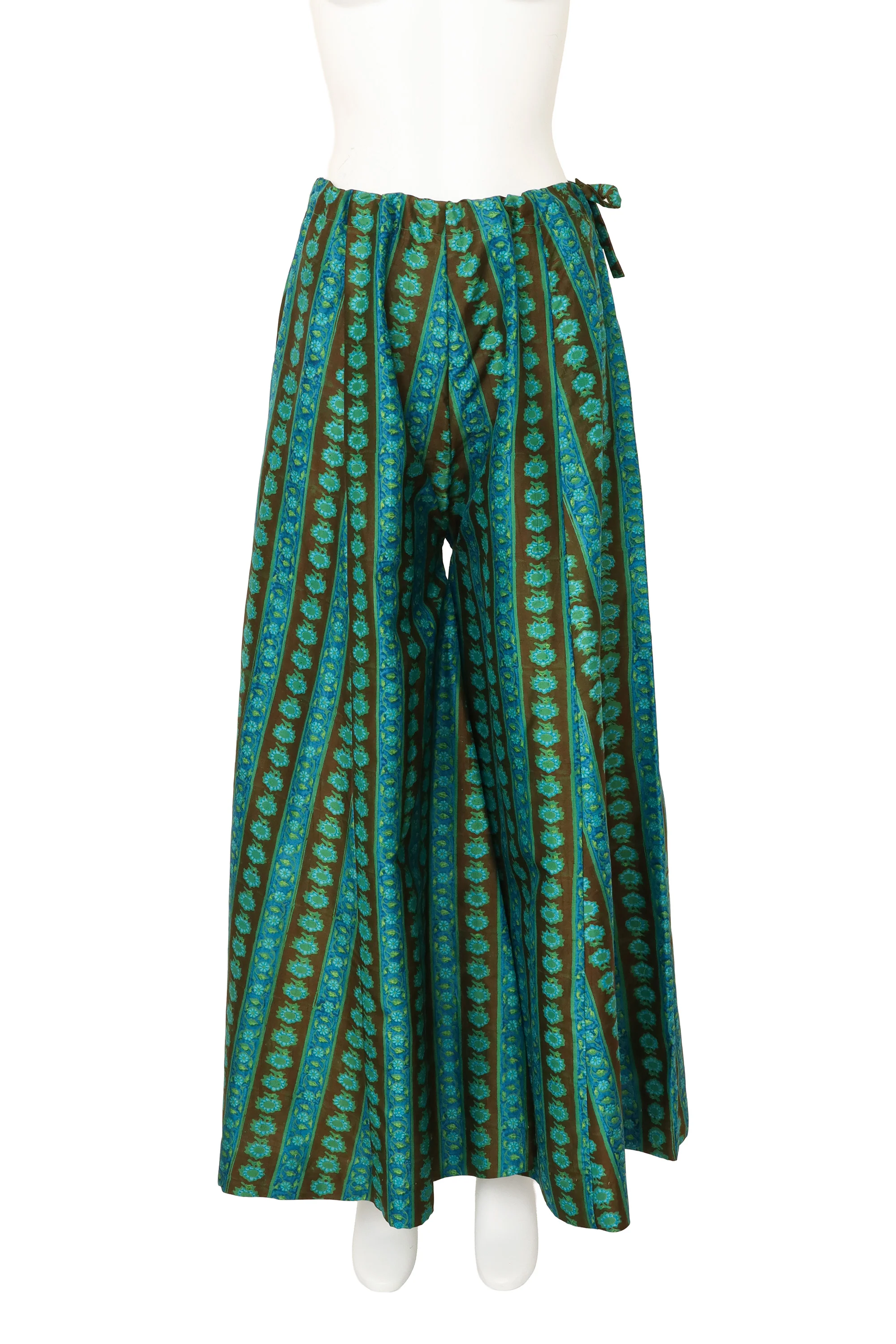 Silk Tunic & Wrap Pant Set - Image 5