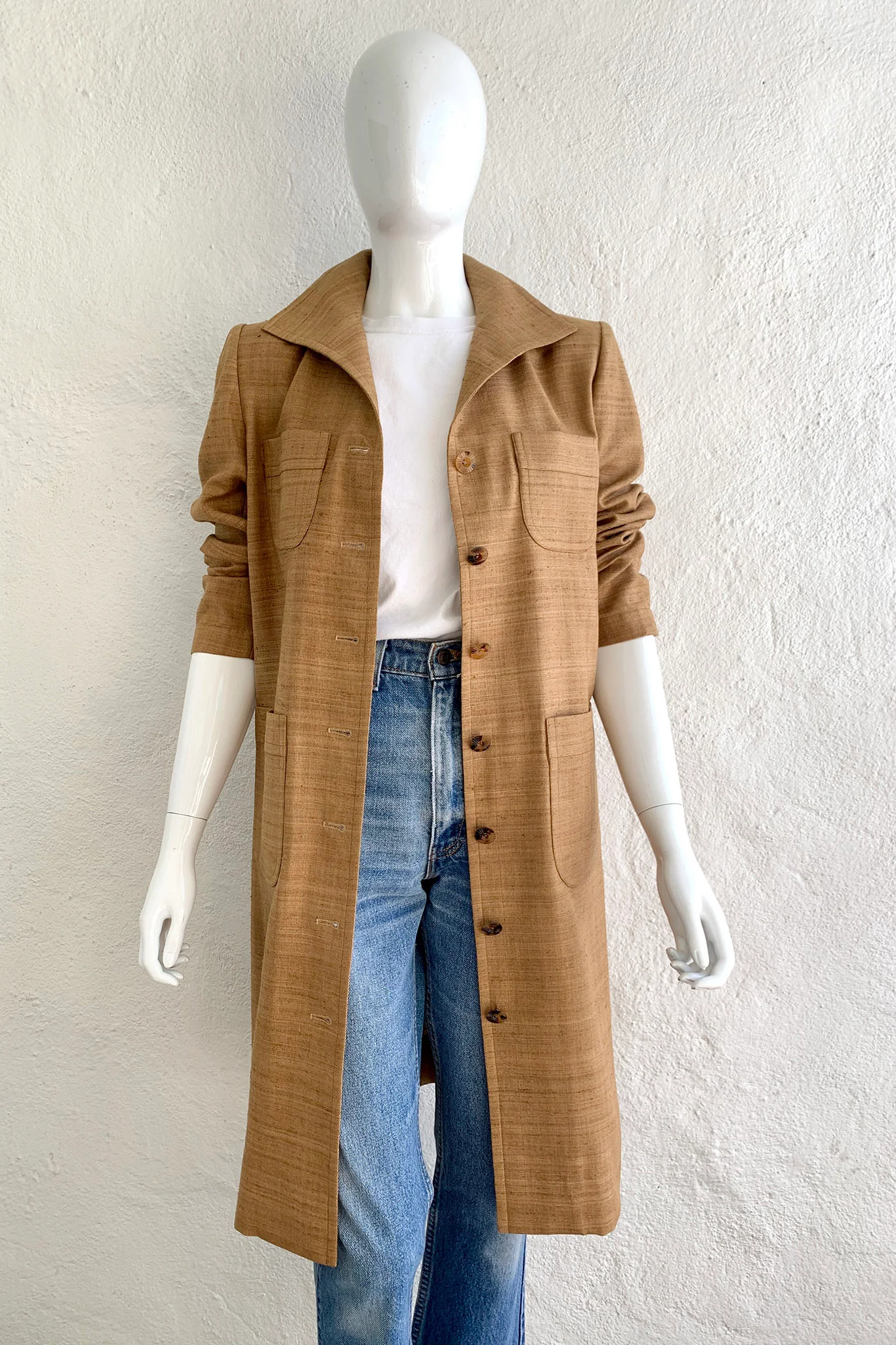 Silk Tussah Duster