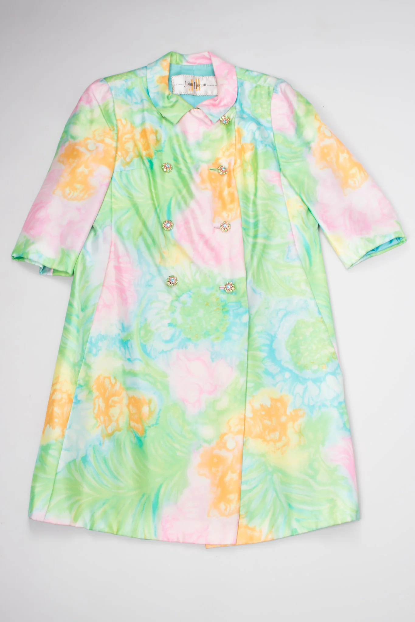 Silk Watercolor Coat - Image 10