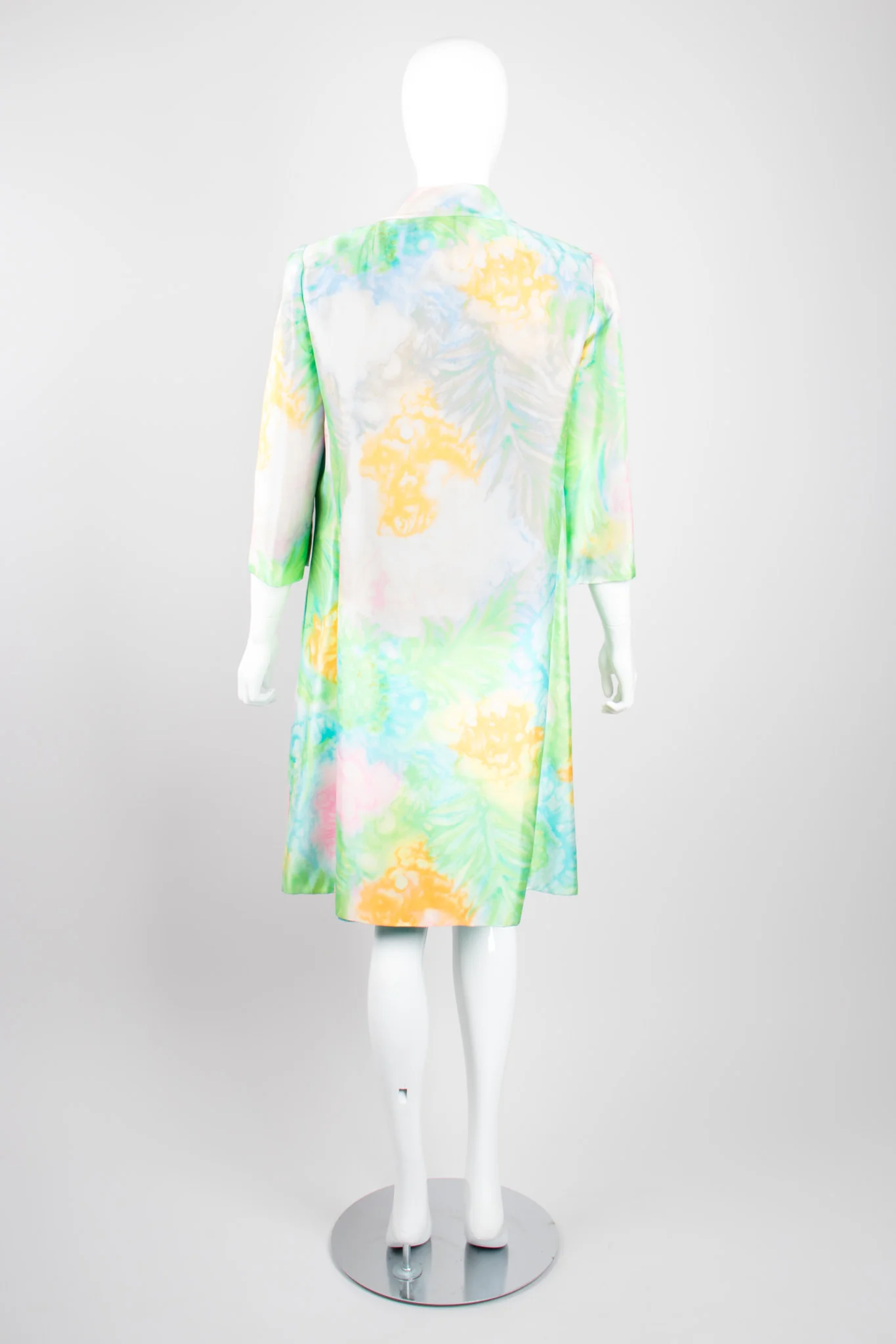 Silk Watercolor Coat - Image 6