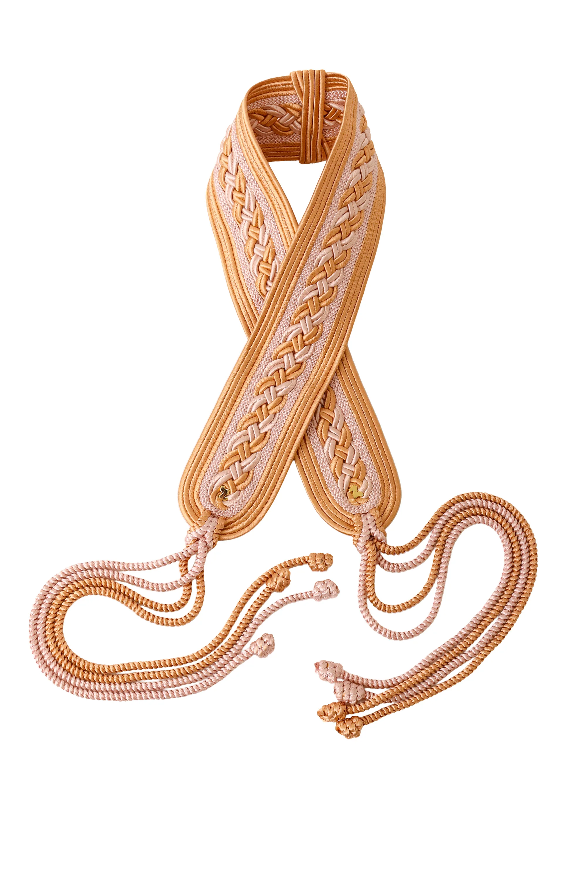Silky Woven Rope Cord Belt