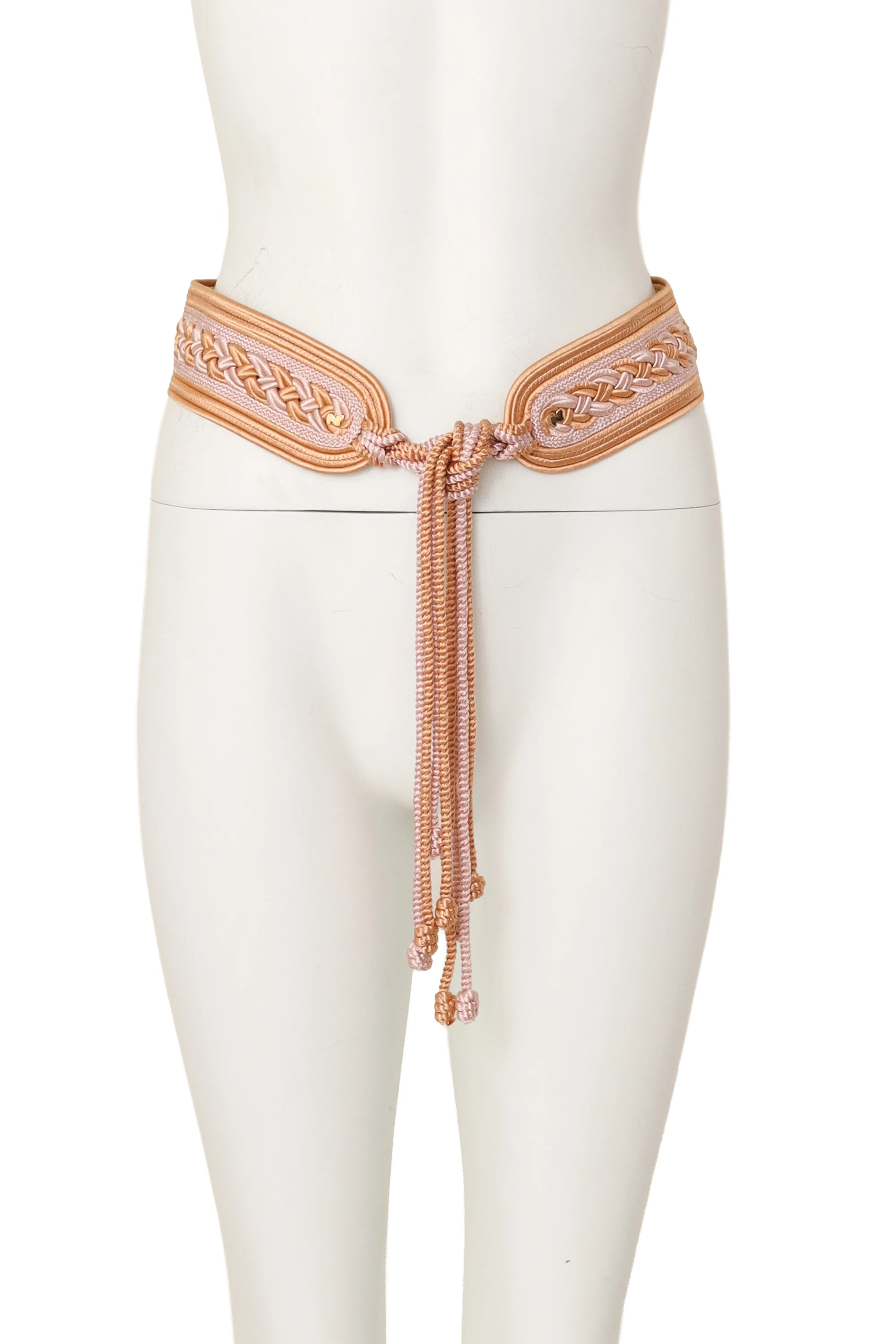 Silky Woven Rope Cord Belt - Image 2