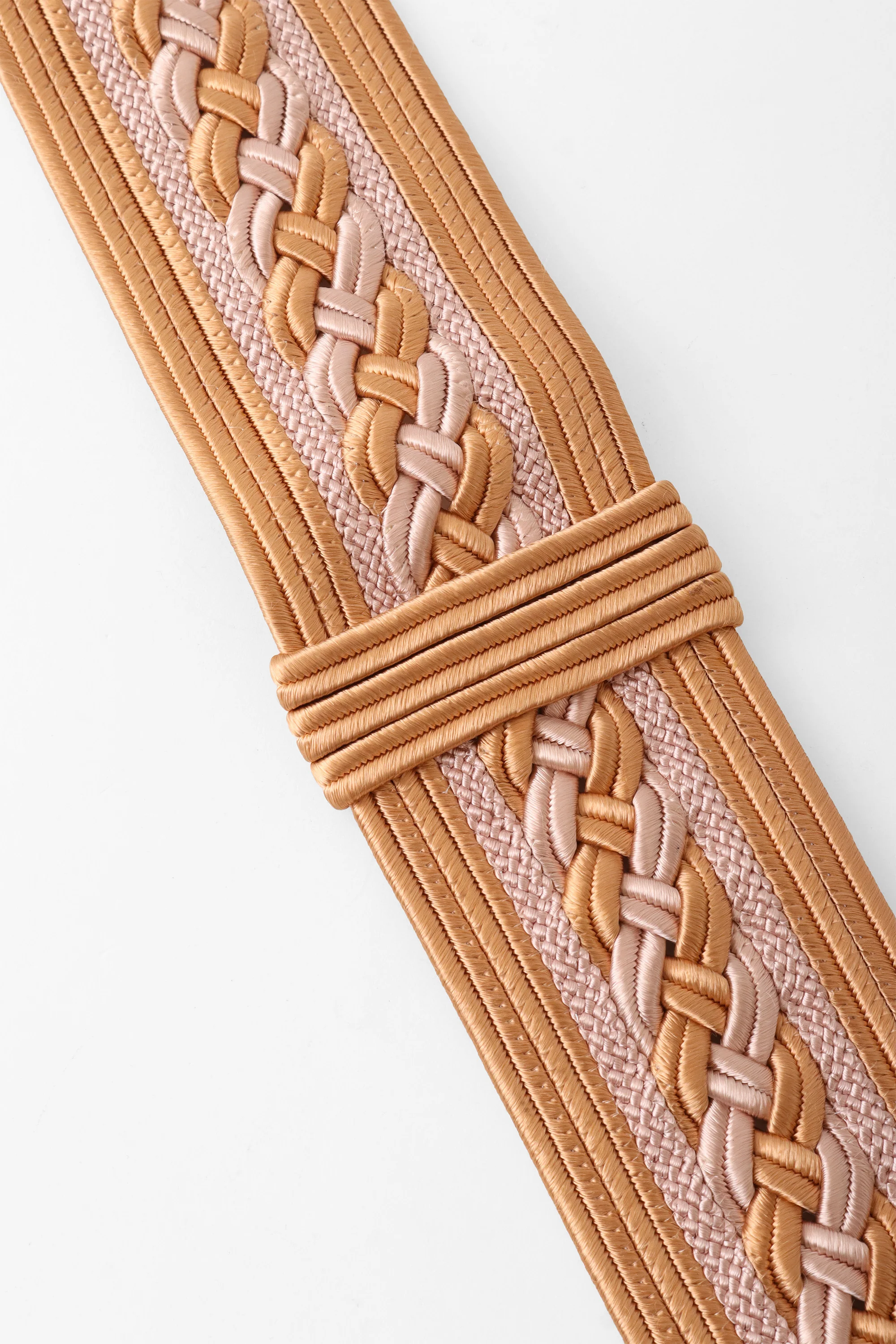 Silky Woven Rope Cord Belt - Image 3