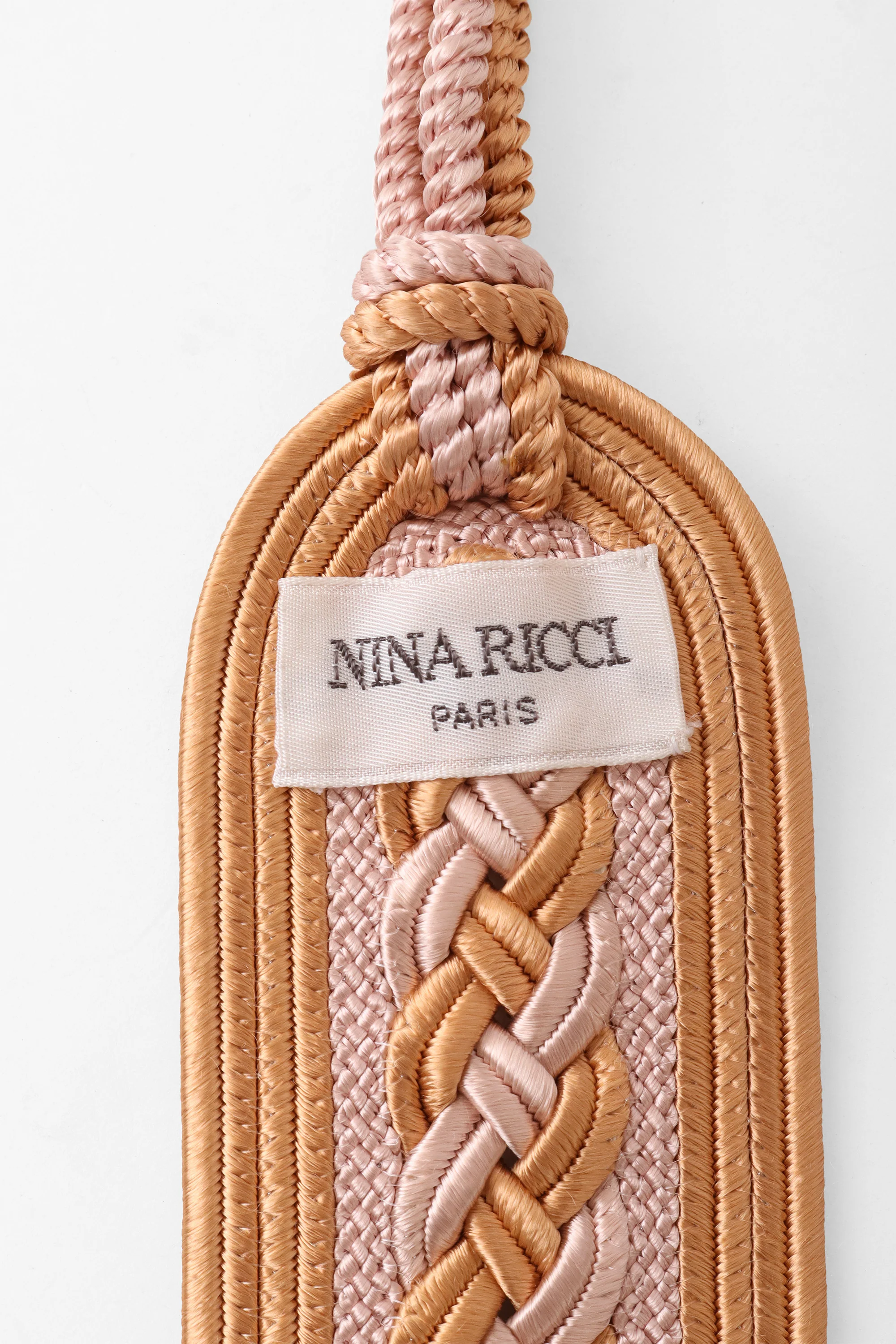 Silky Woven Rope Cord Belt - Image 6