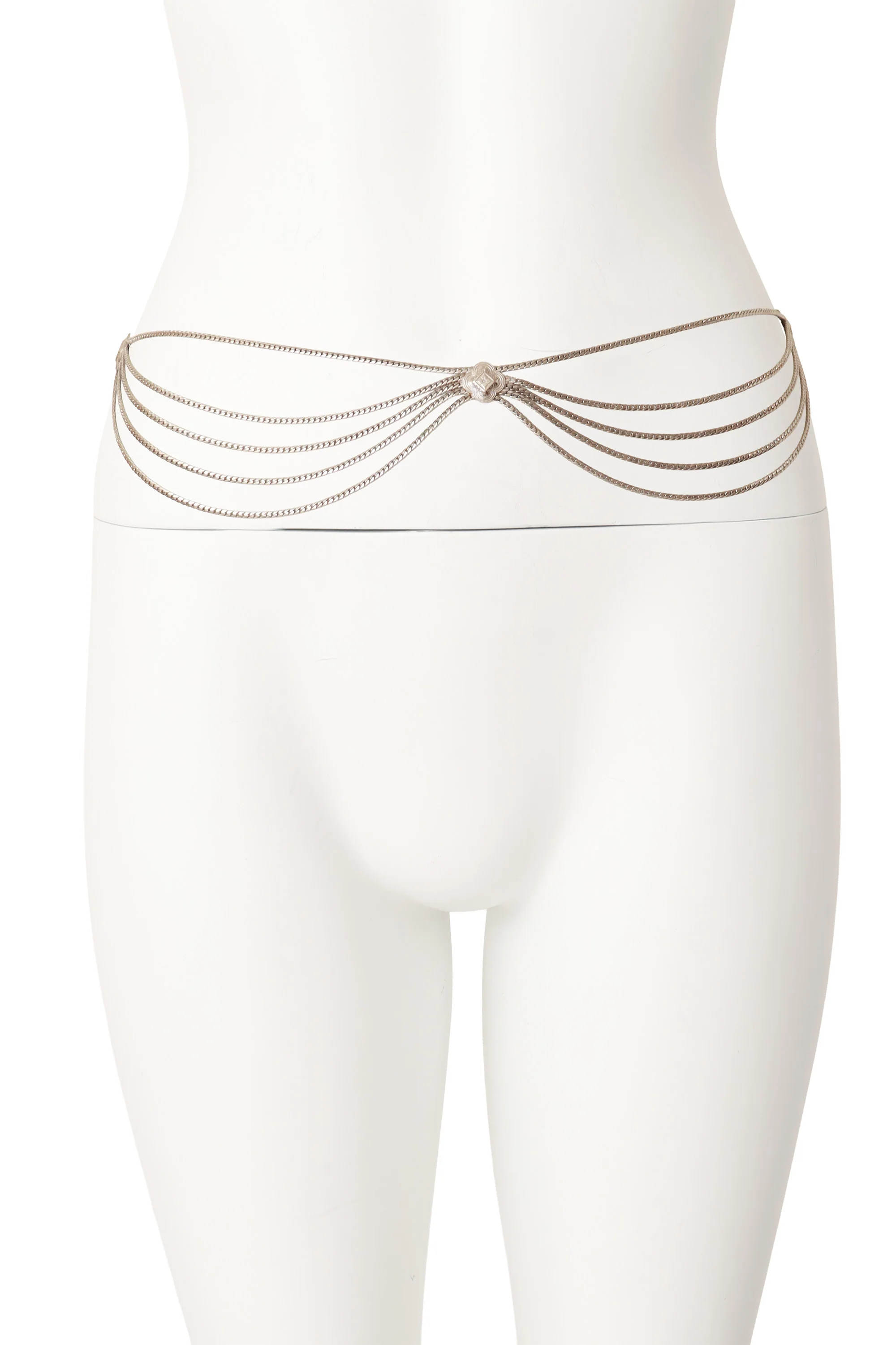 Silver Draped Waist Chain Belt II - Image 2