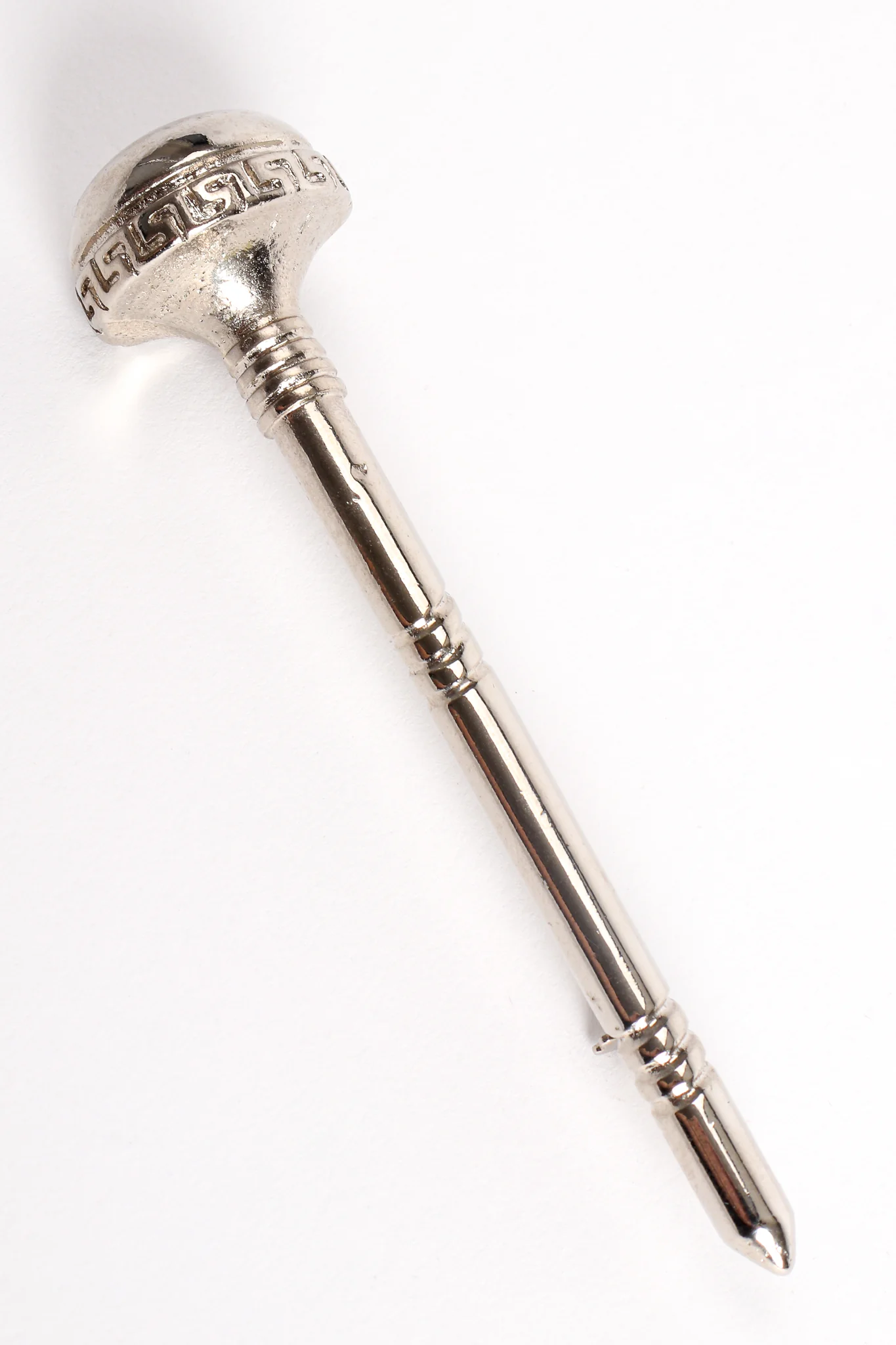 Large Silver Screw Pin