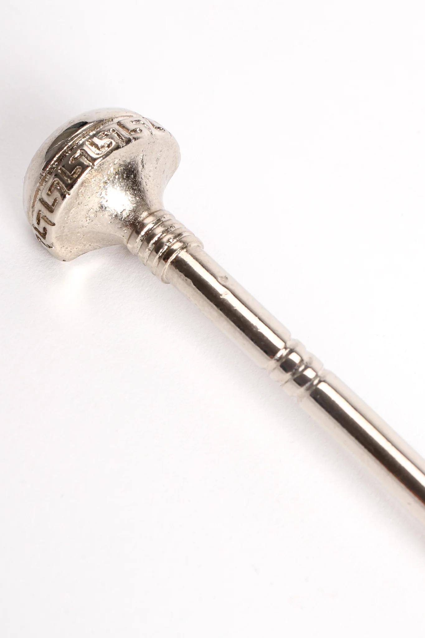 Large Silver Screw Pin - Image 4
