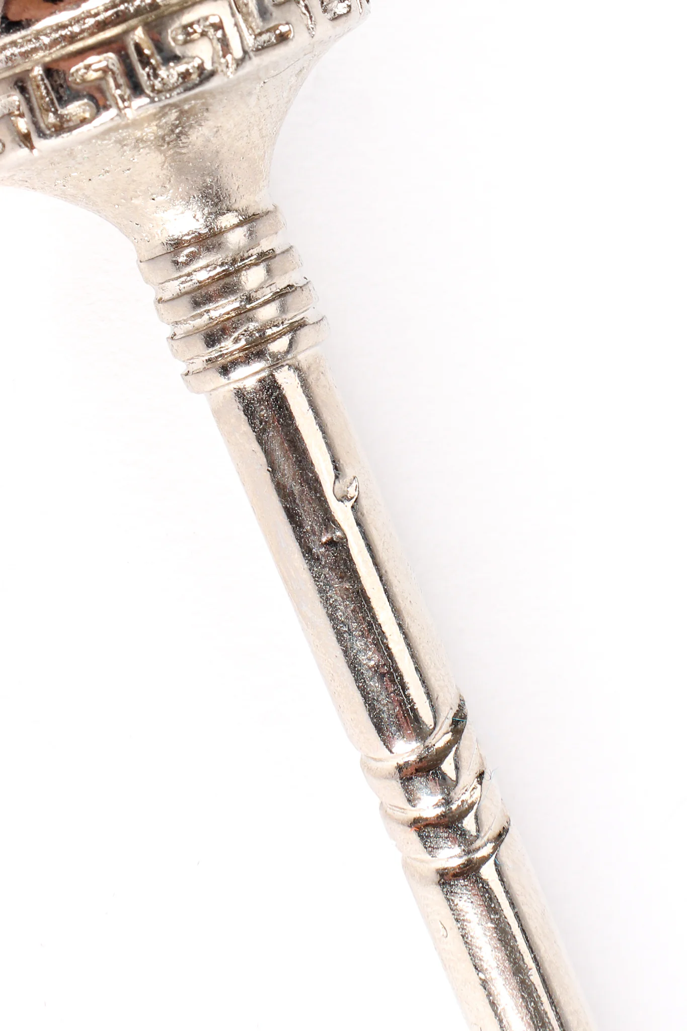 Large Silver Screw Pin - Image 8