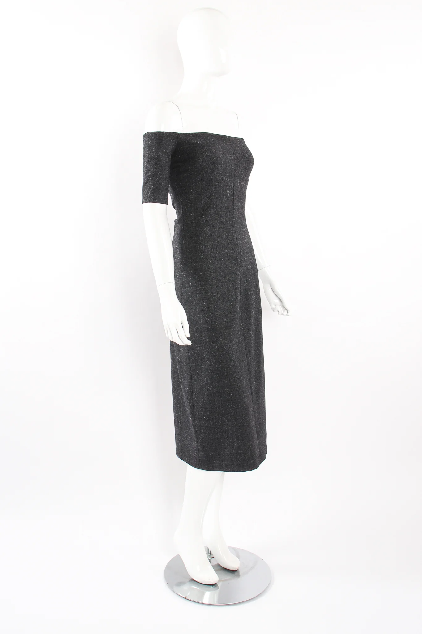 Single Sleeve Cocktail Sheath - Image 4