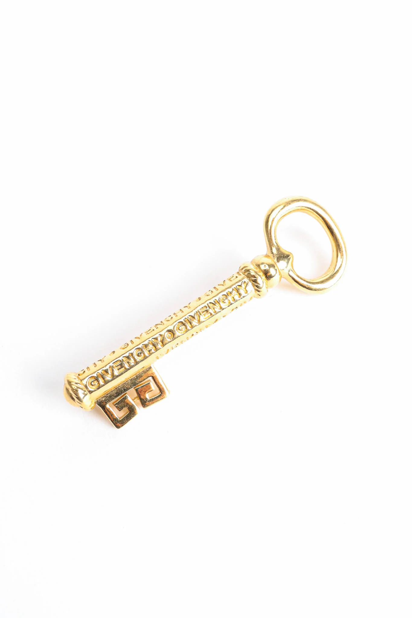 Skeleton Key Monogram Pin