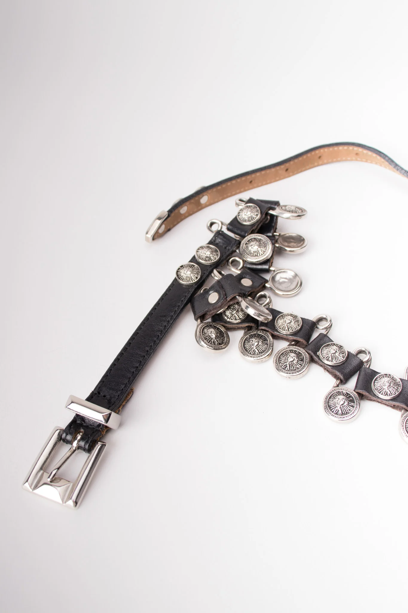 Skinny Safety Pin Belt - Image 7