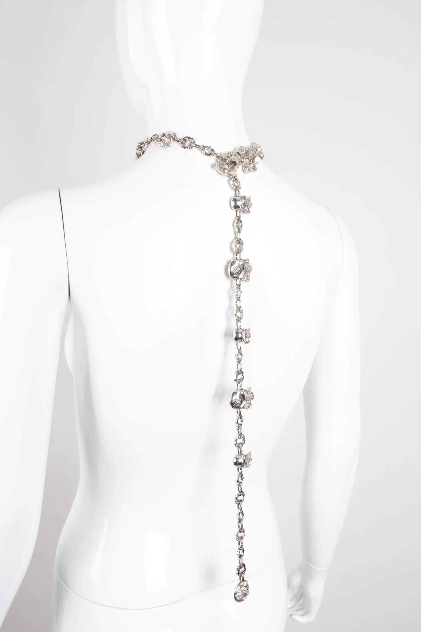 Skull & Roses Chain Belt / Necklace - Image 12