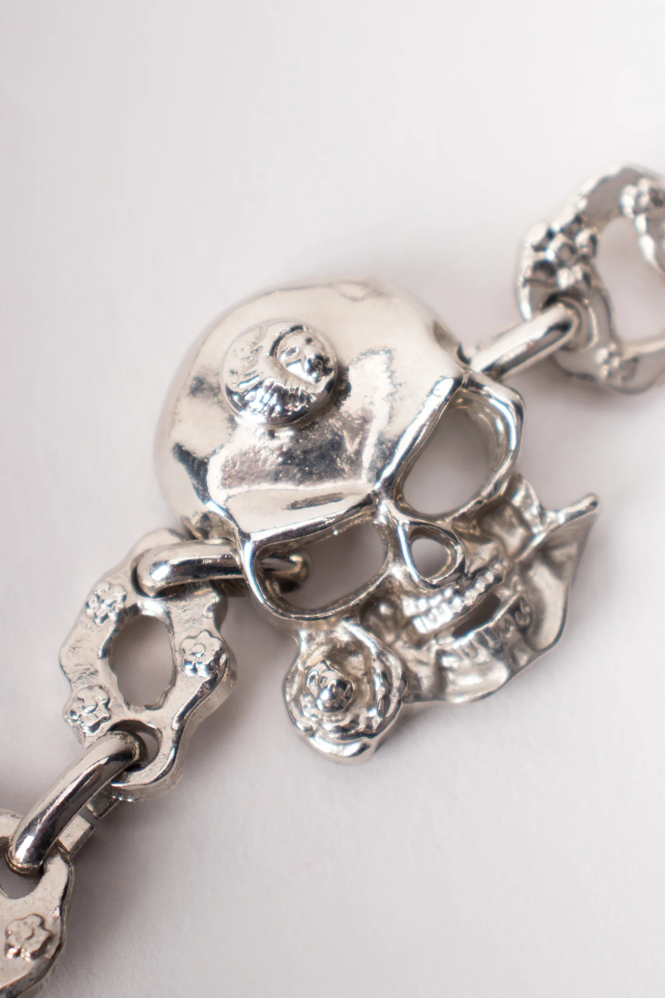 Skull & Roses Chain Belt / Necklace - Image 6