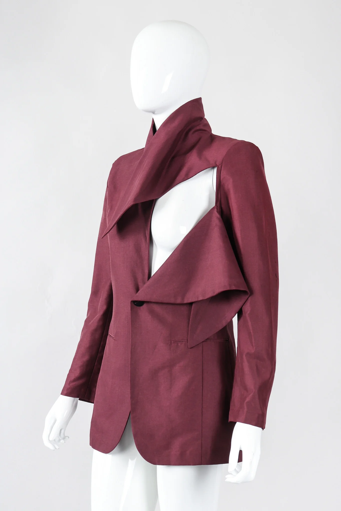 Slashed Cutout Tie Jacket - Image 10