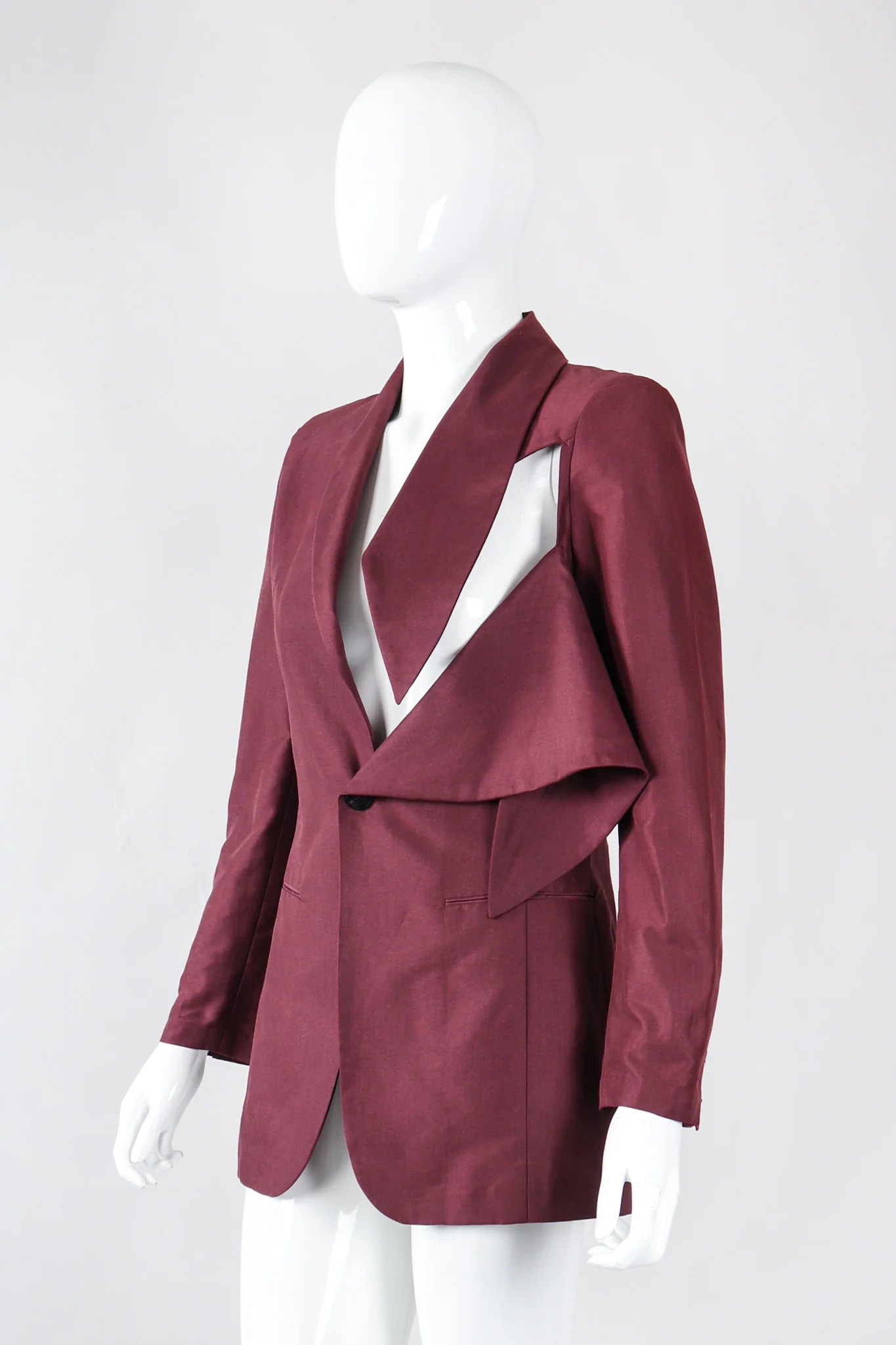 Slashed Cutout Tie Jacket - Image 6