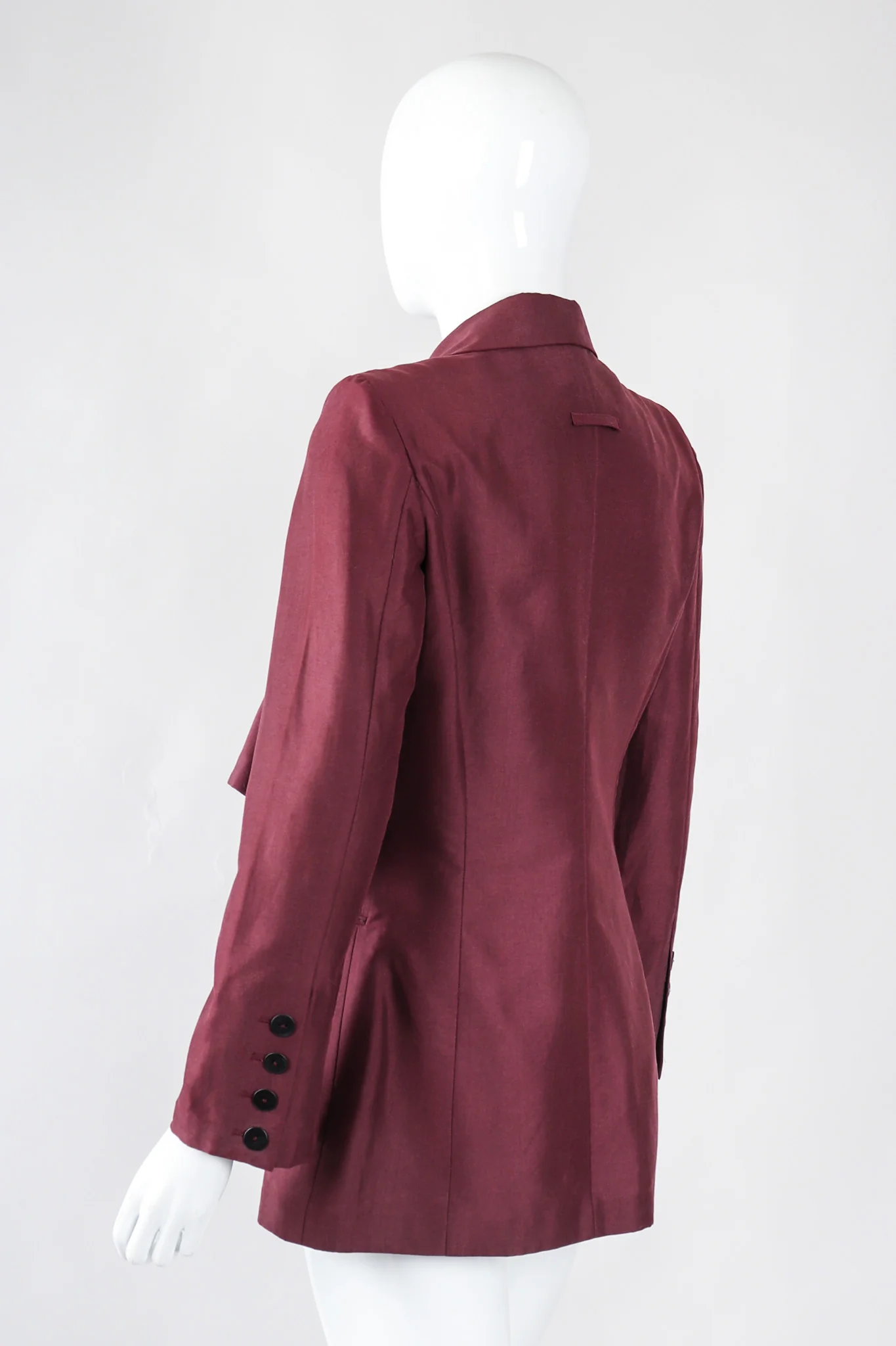 Slashed Cutout Tie Jacket - Image 8