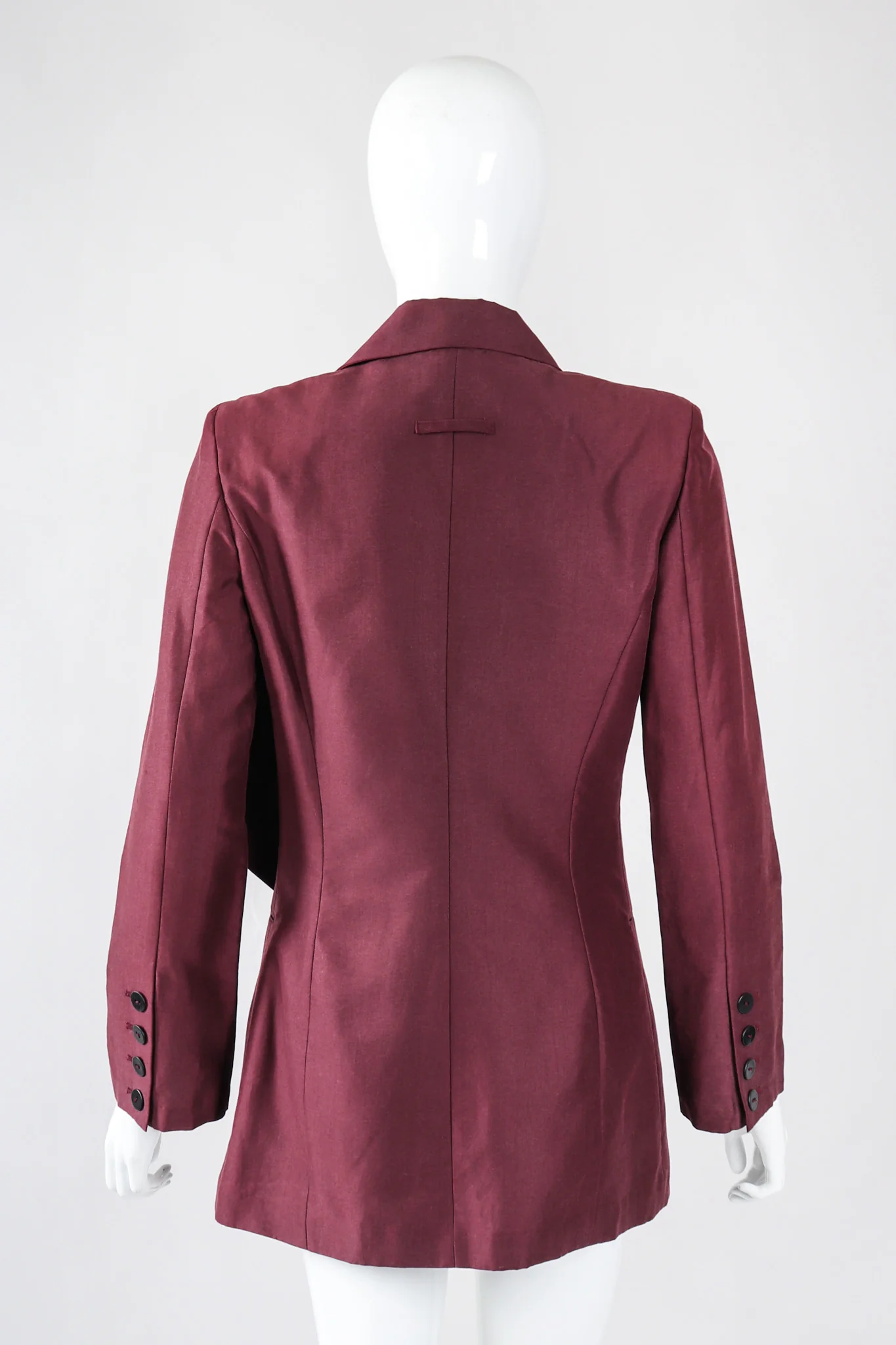 Slashed Cutout Tie Jacket - Image 9