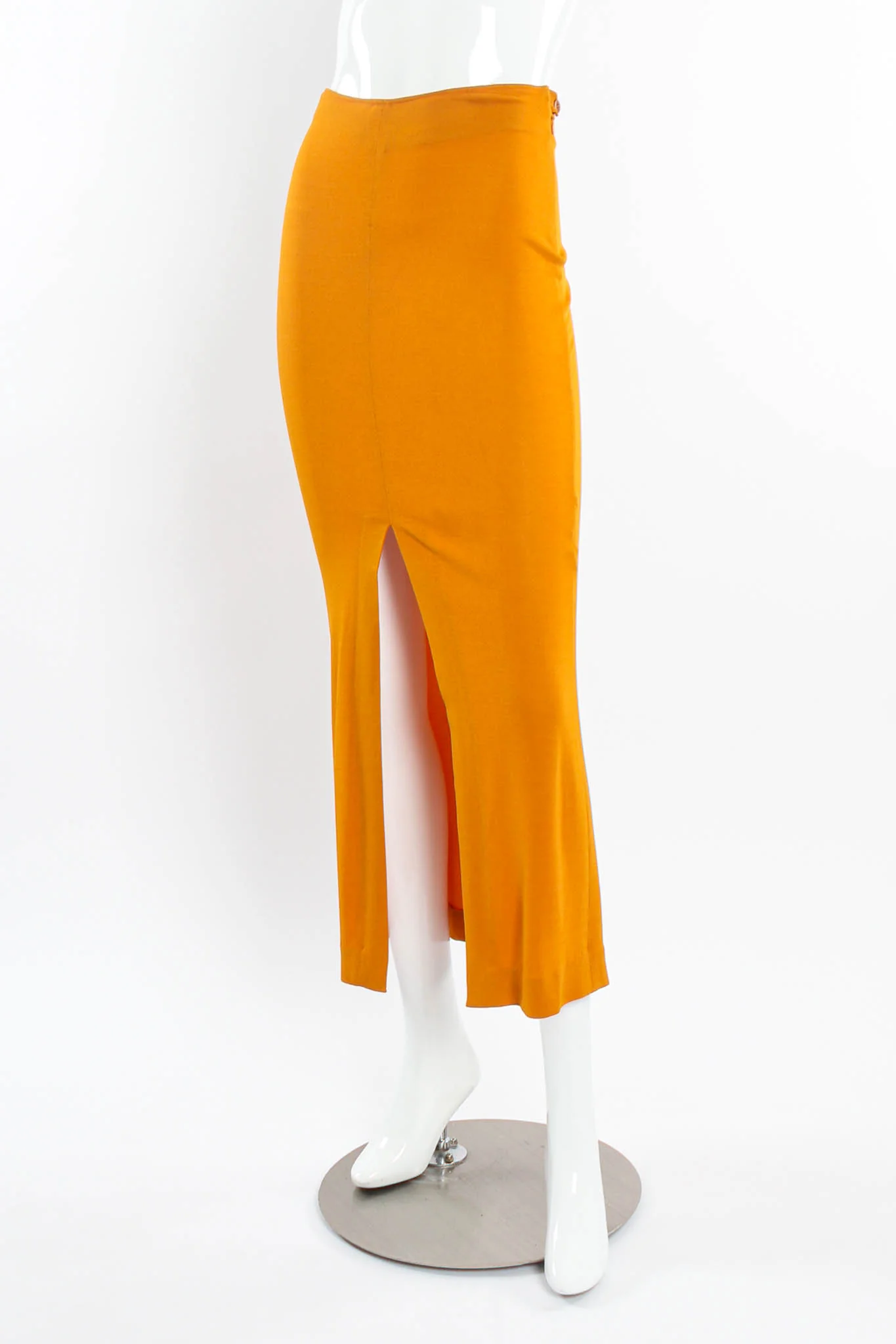 Sleek Bodycon Slit Skirt - Image 3