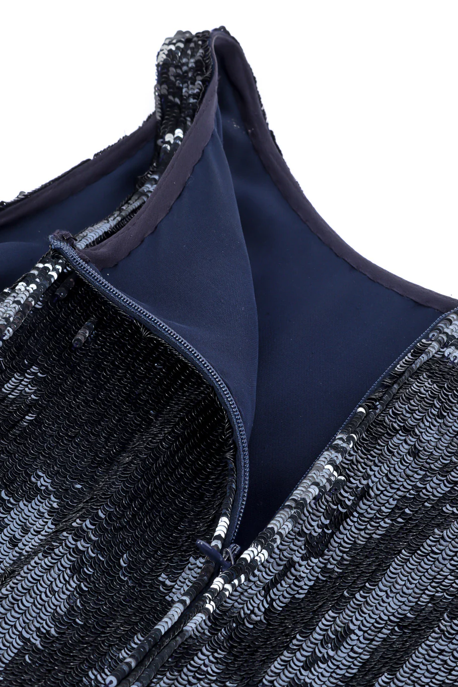 Sleeveless Sequin Gown - Image 6