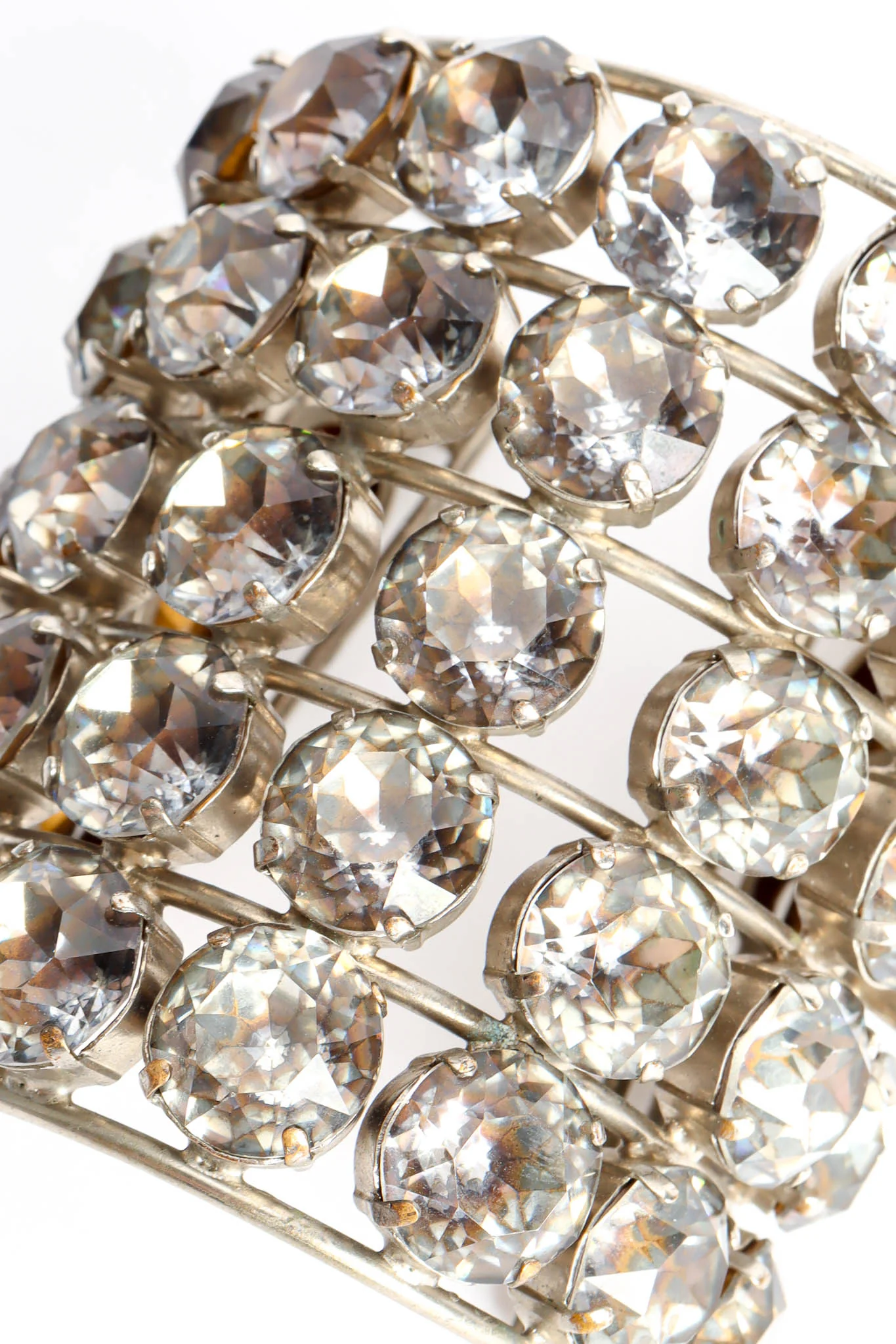 Smoke Cage Rhinestone Cuff - Image 7
