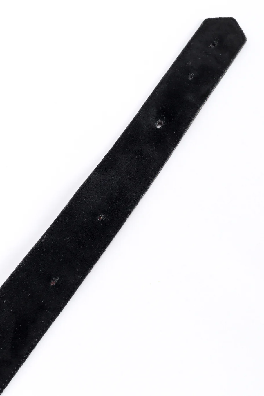 Snake Buckle Suede Belt - Image 11