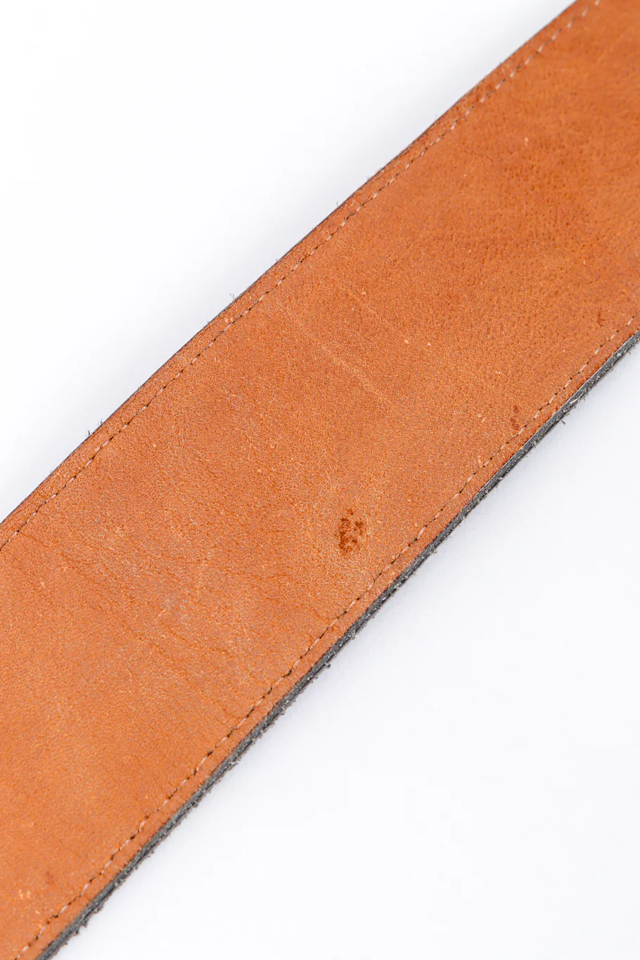 Snake Buckle Suede Belt - Image 6