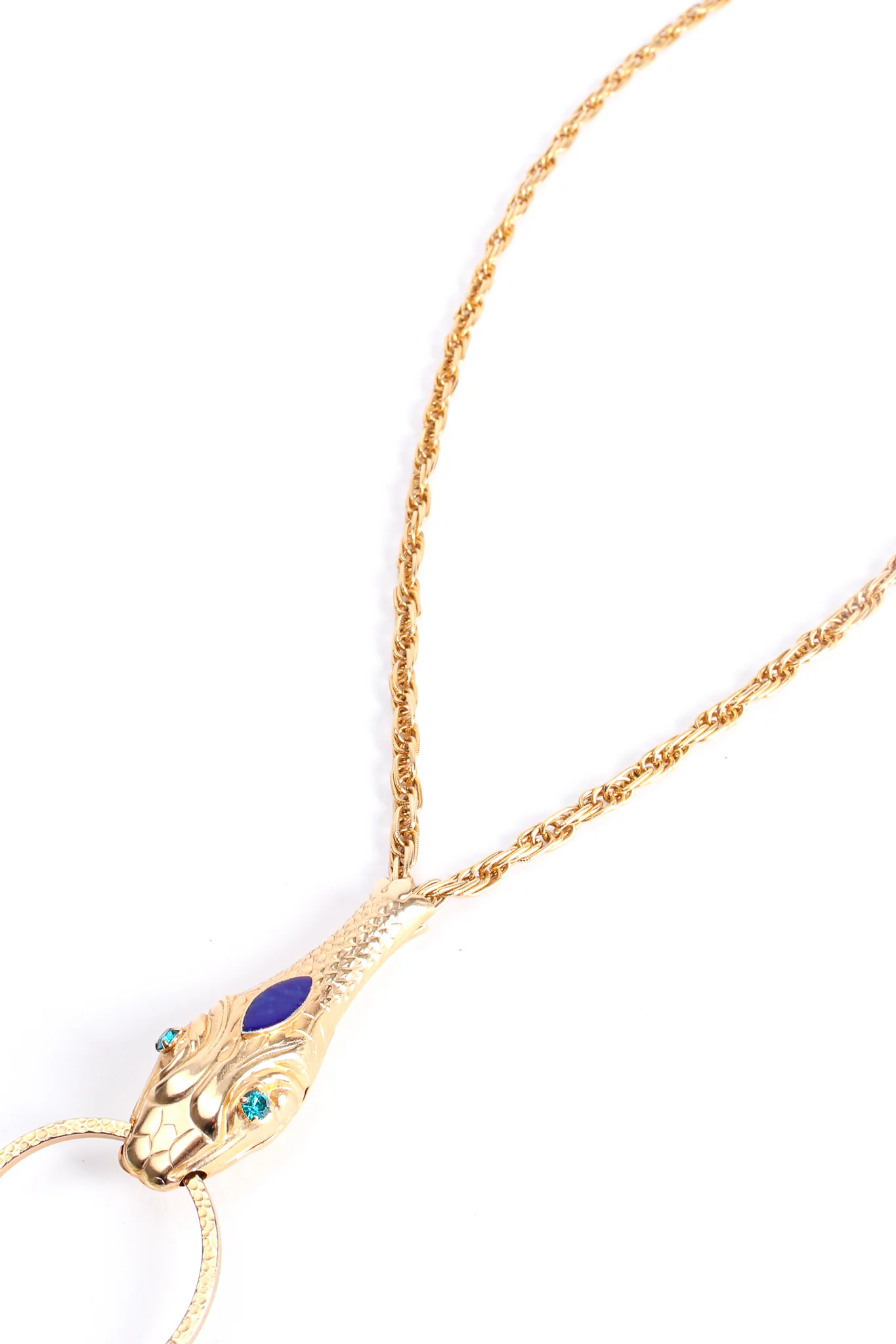 Snake Charm Fob Pendant - Image 4