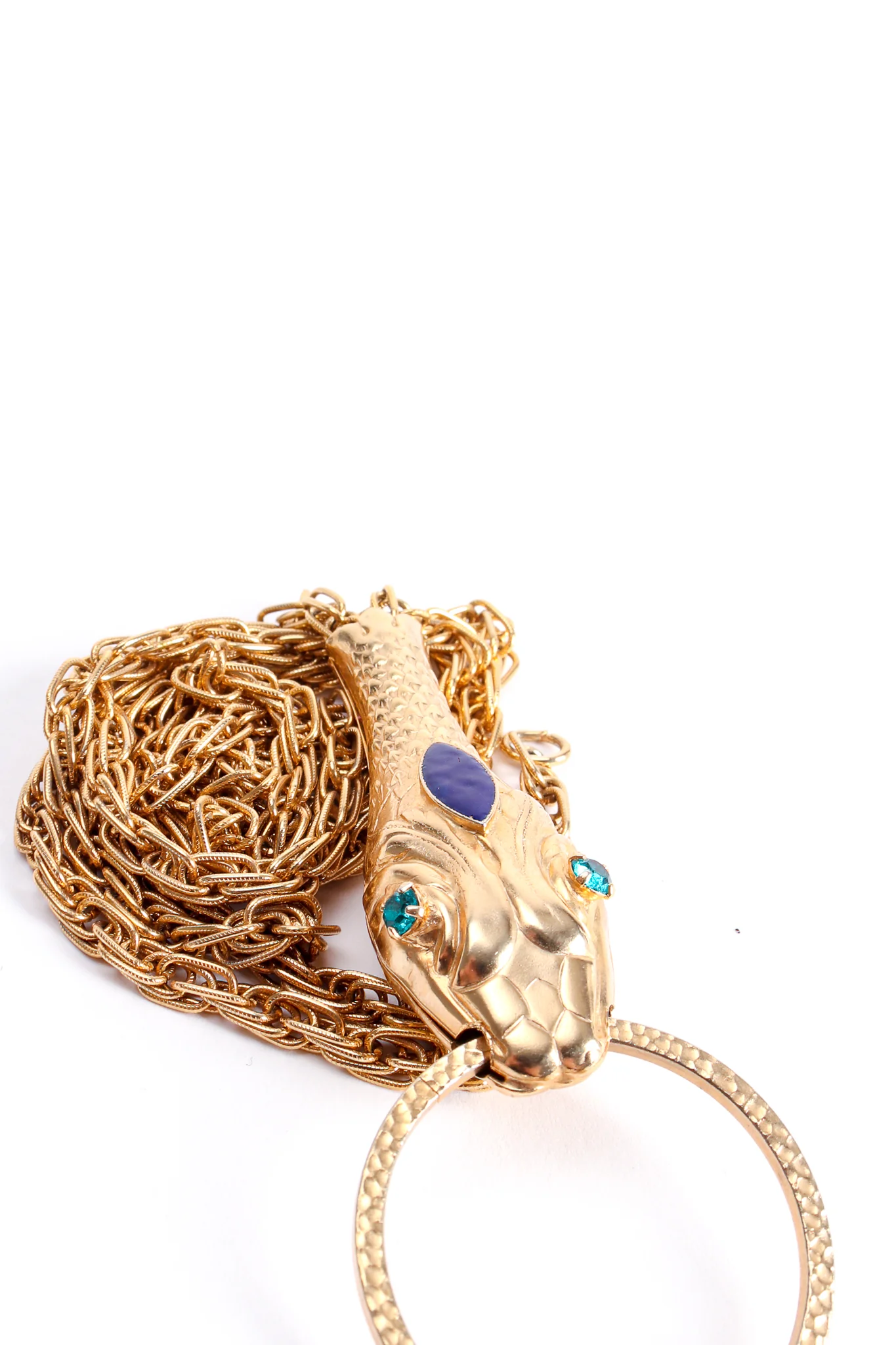 Snake Charm Fob Pendant - Image 6