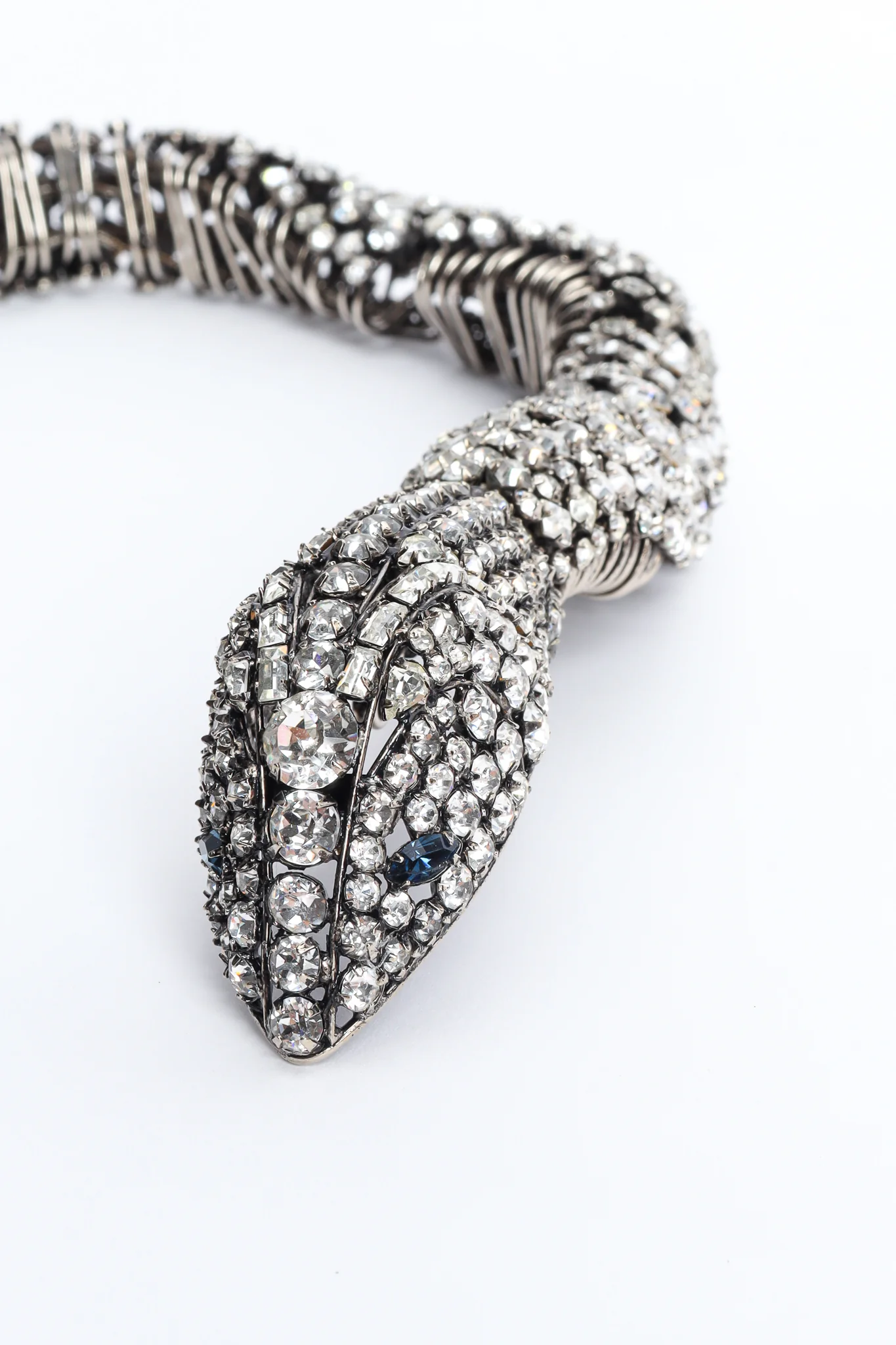 Snake Crystal Wire Collar