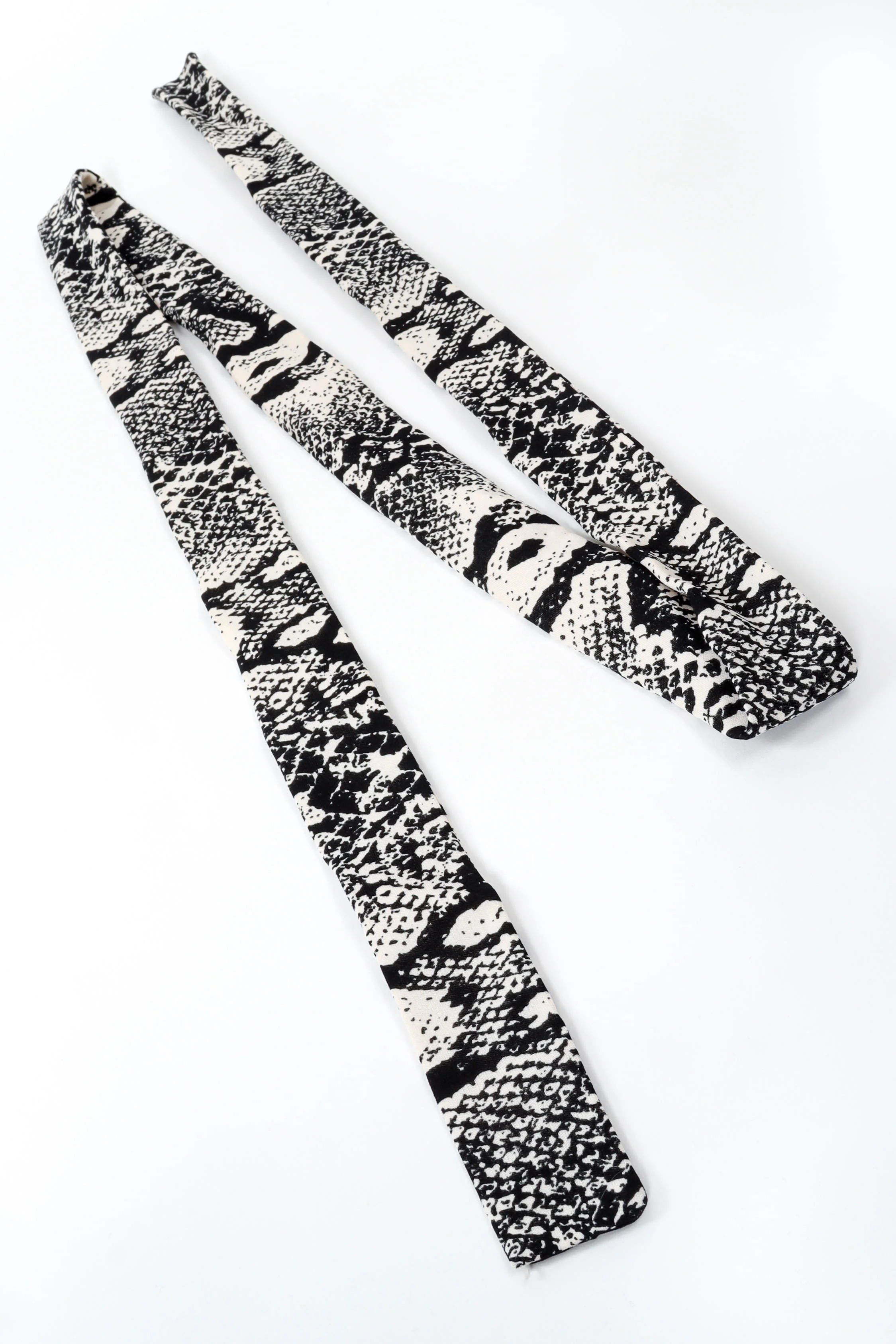 Snake Print Lace Up Dress - Image 7