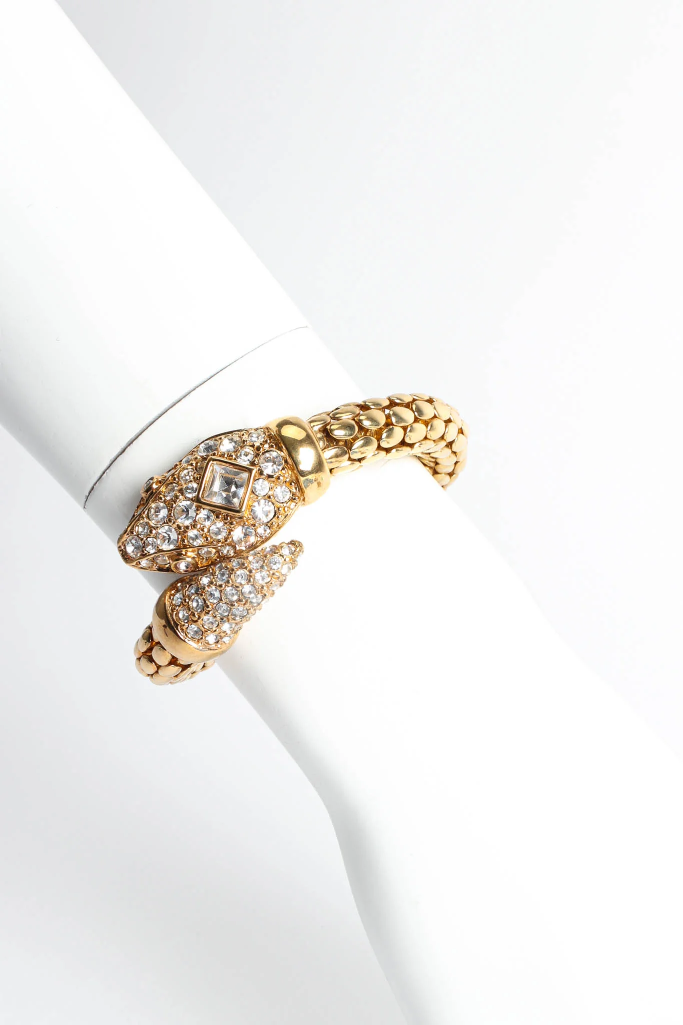 Snake Rhinestone Wrap Bracelet - Image 2
