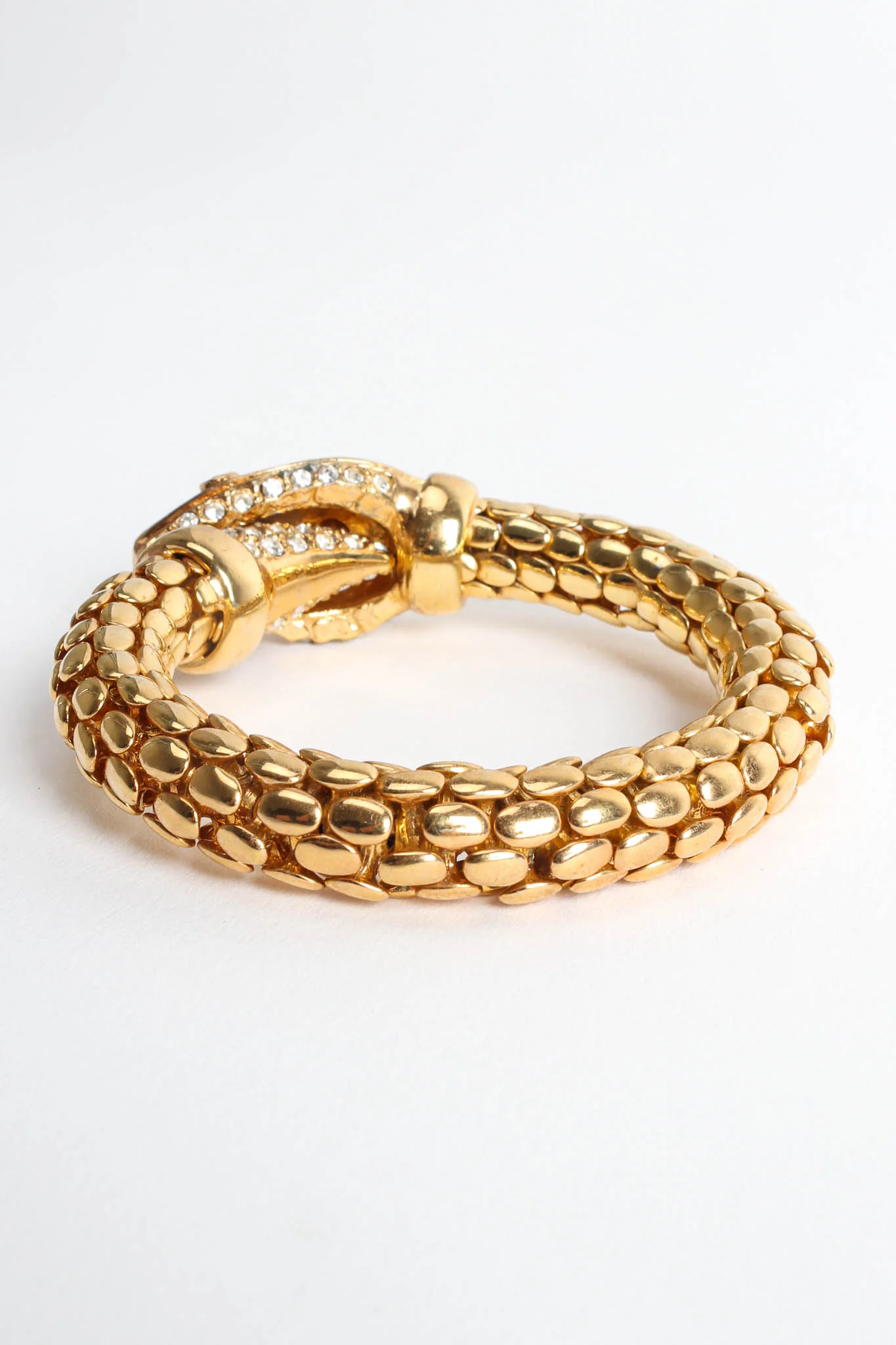Snake Rhinestone Wrap Bracelet - Image 4