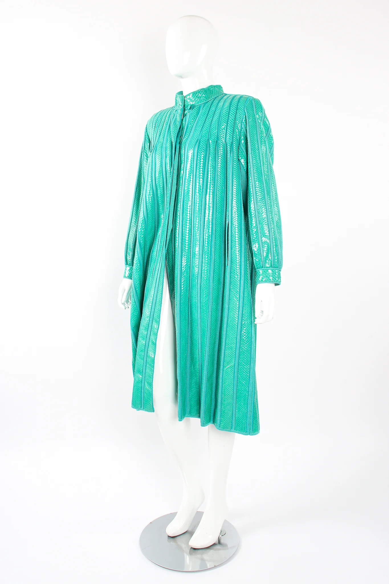 Snake Stripe Swing Coat - Image 5