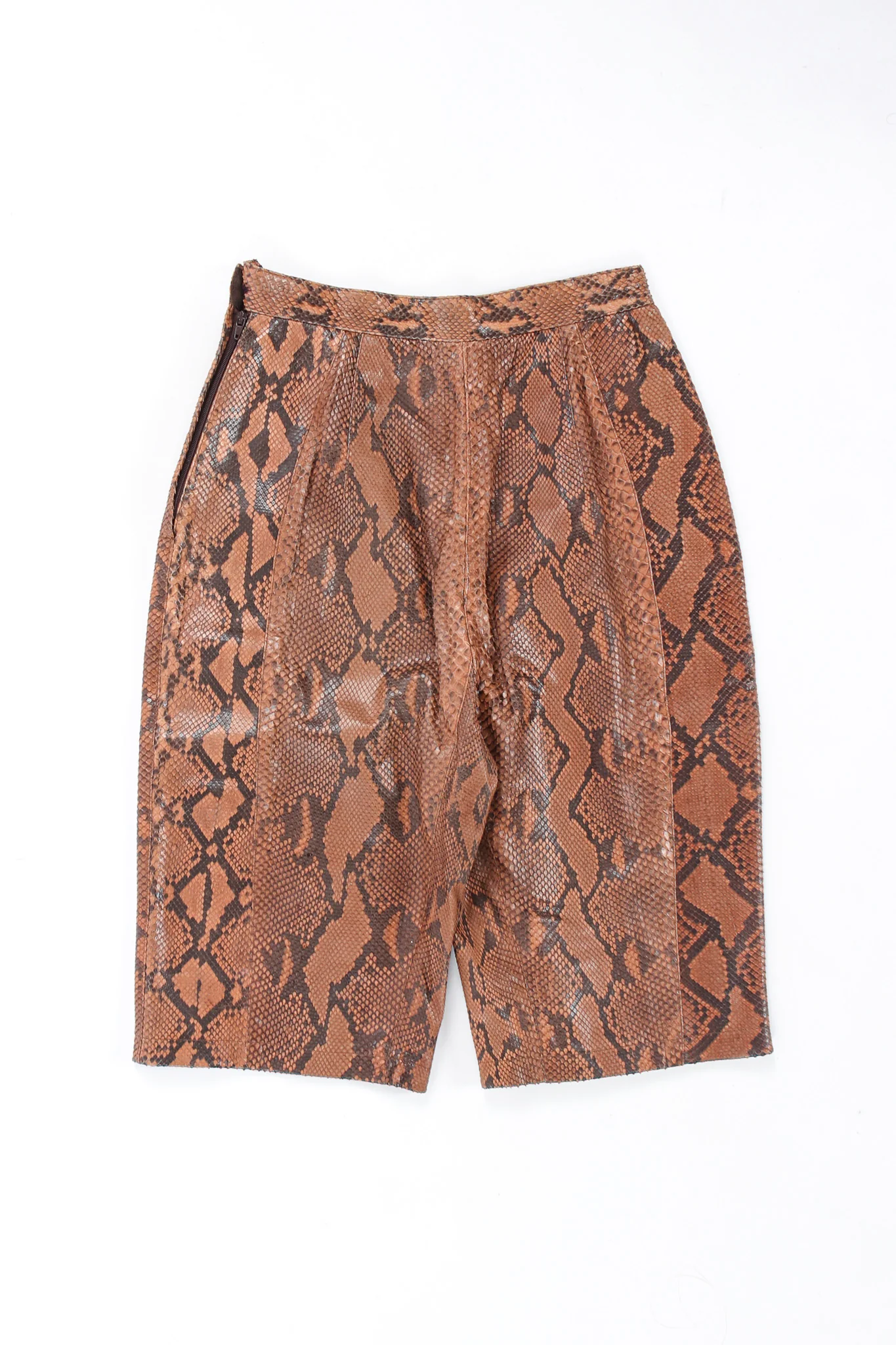 Snakeskin Bermuda Shorts - Image 2