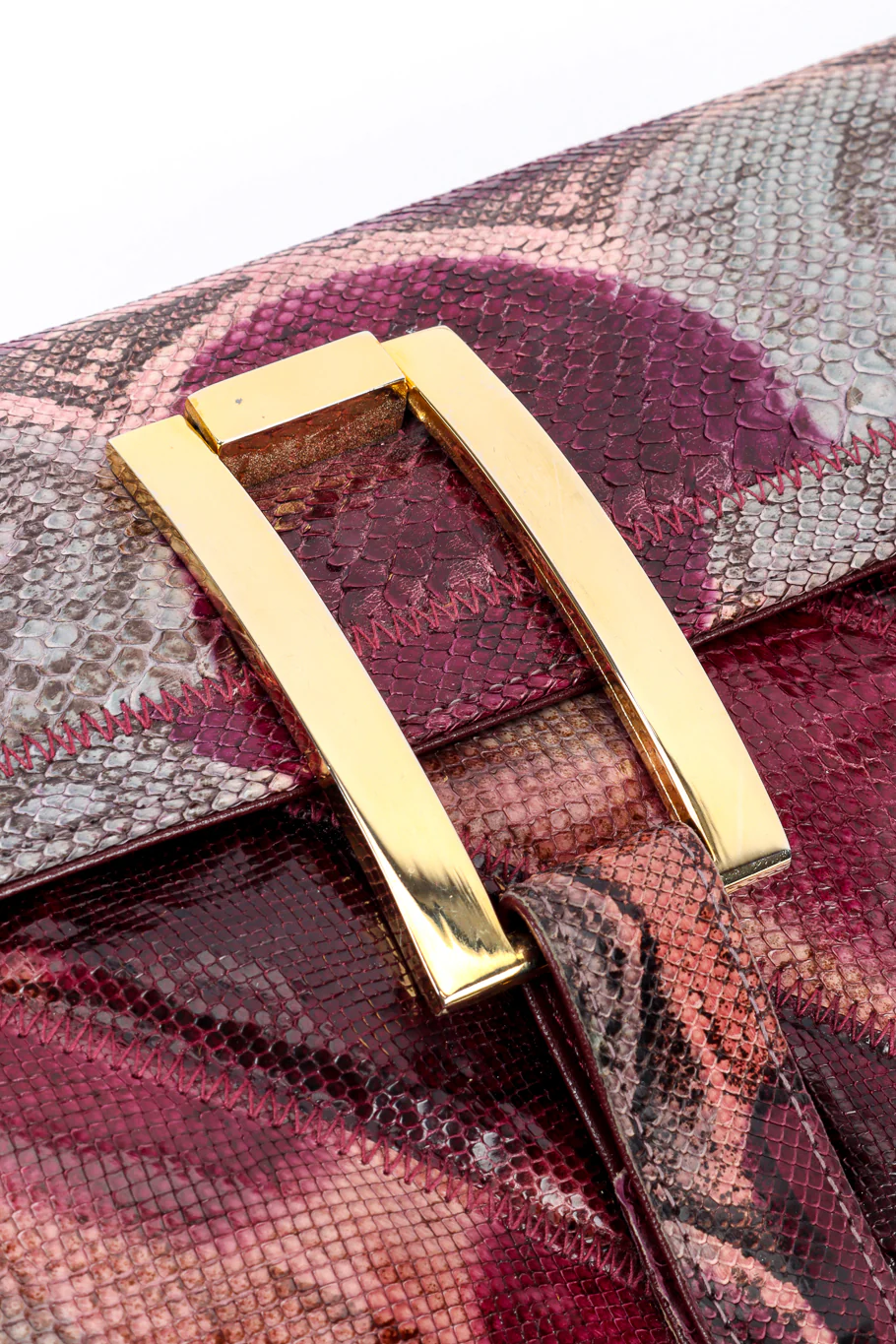 Snakeskin Clutch - Image 7