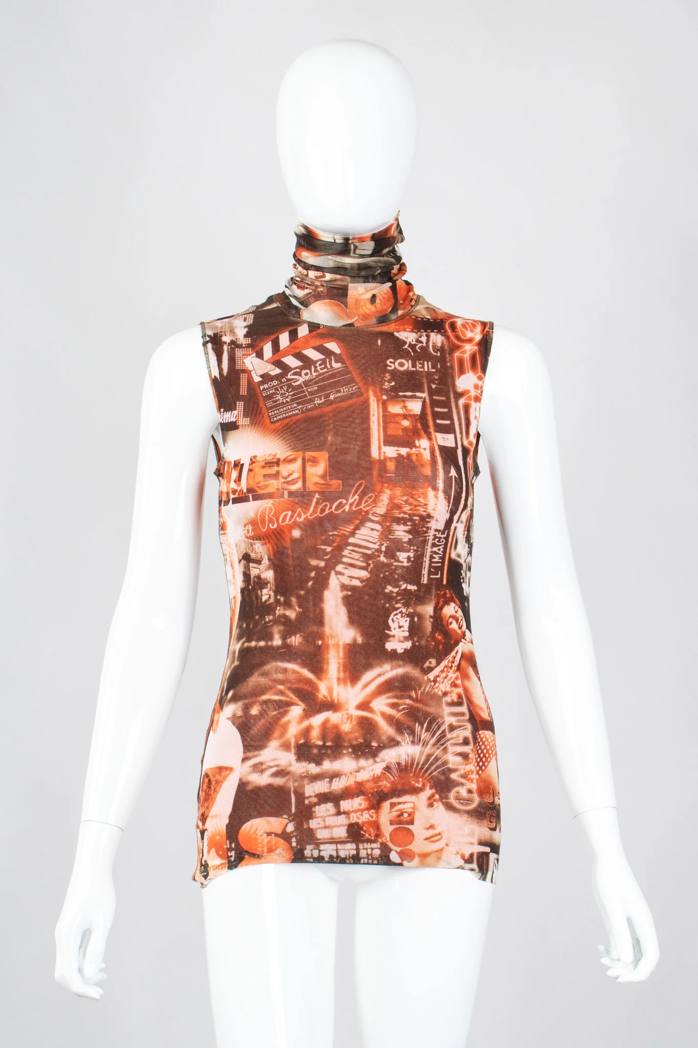 Soleil Cinema Mesh Top - Image 3
